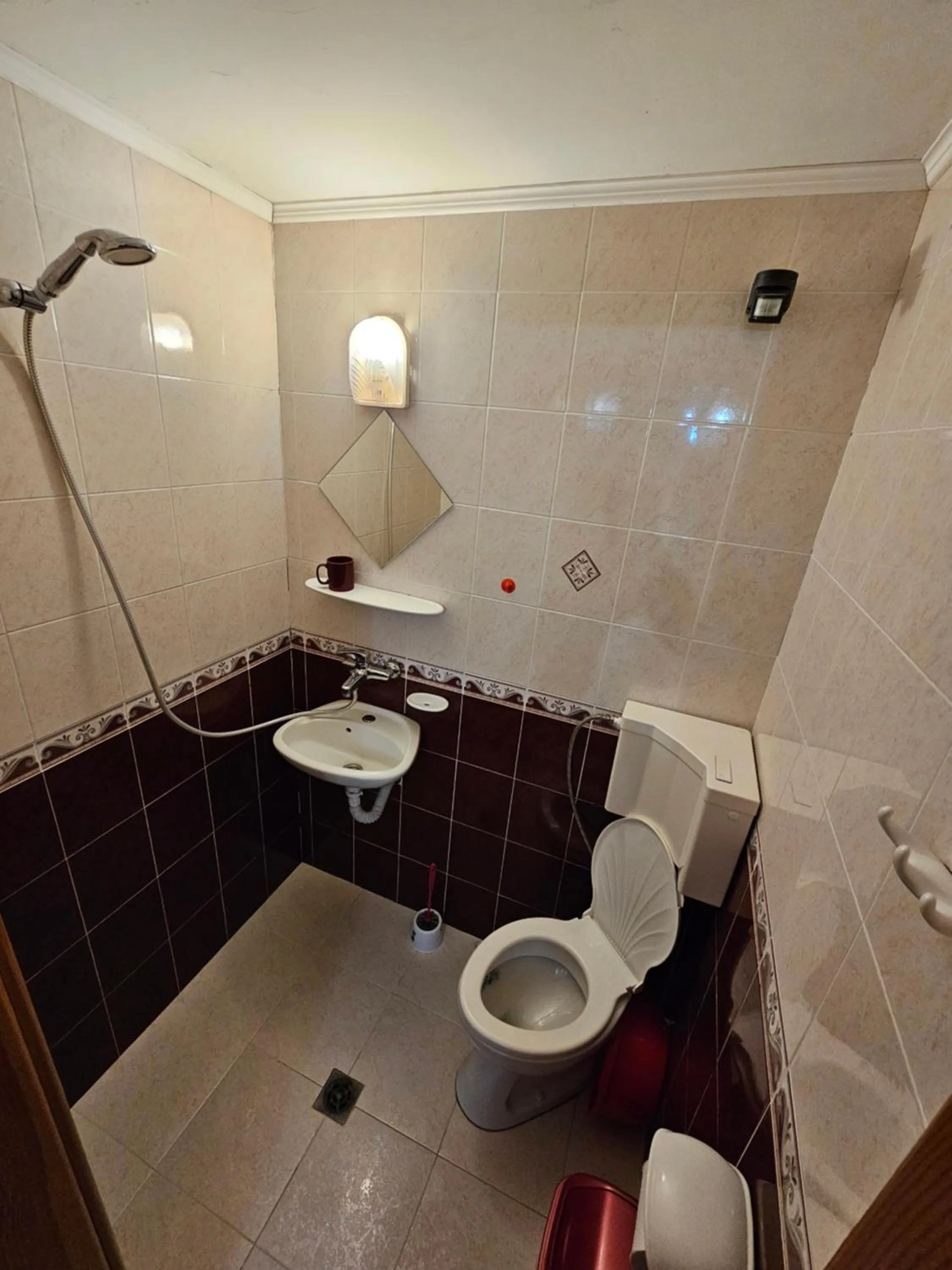 Shower in Hotel Rai