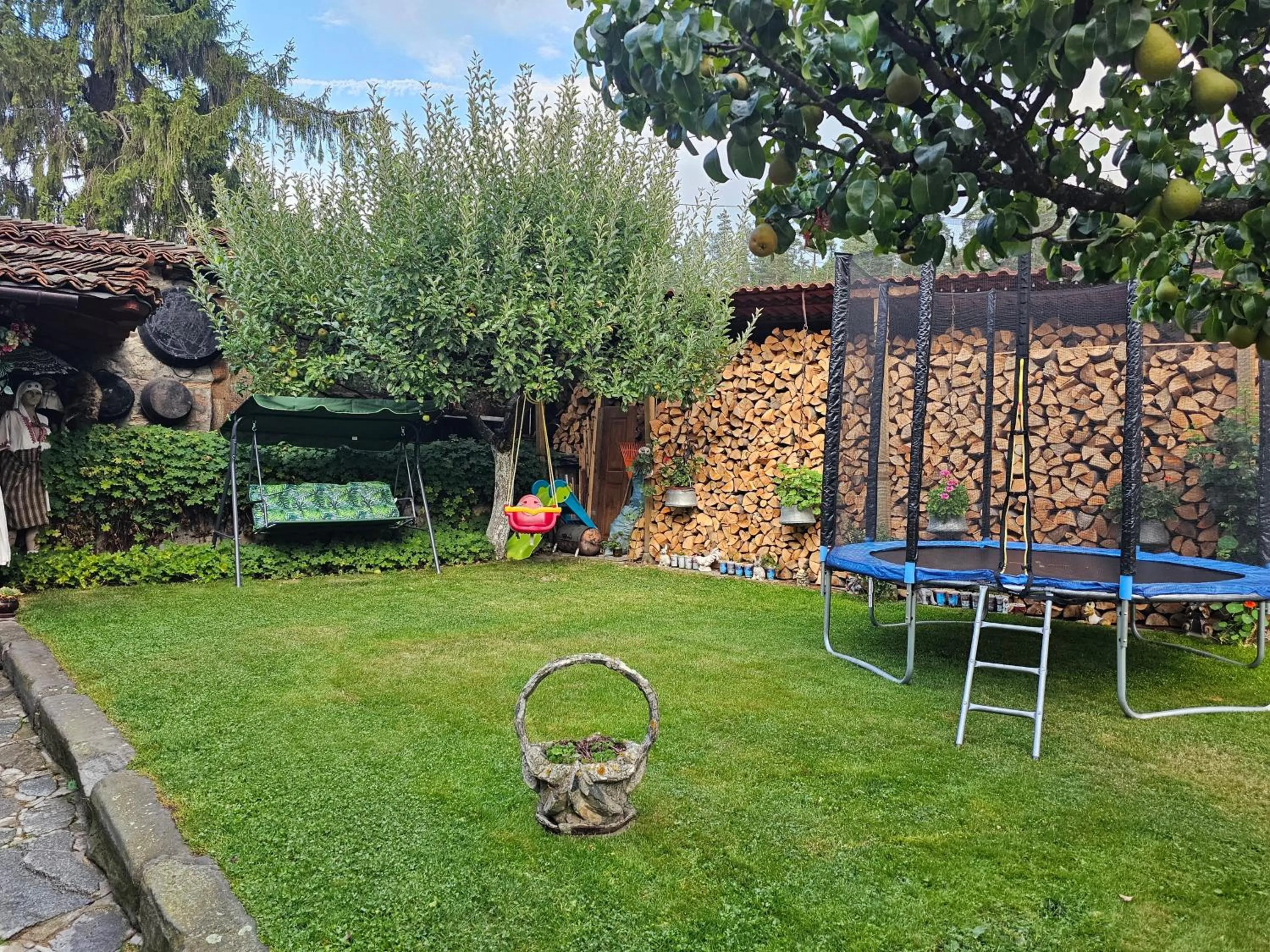 Patio in Hotel Rai