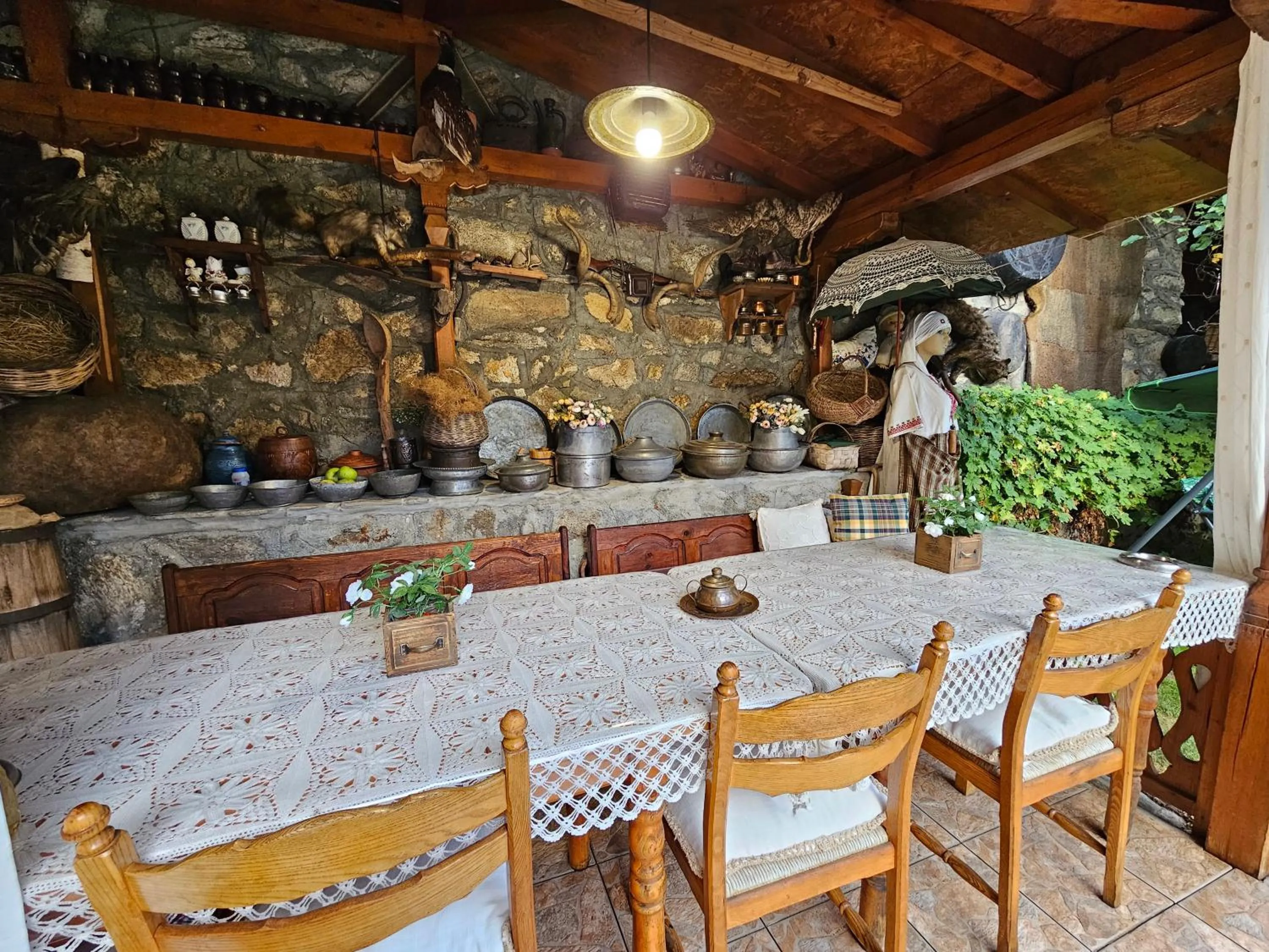 Seating area in Hotel Rai