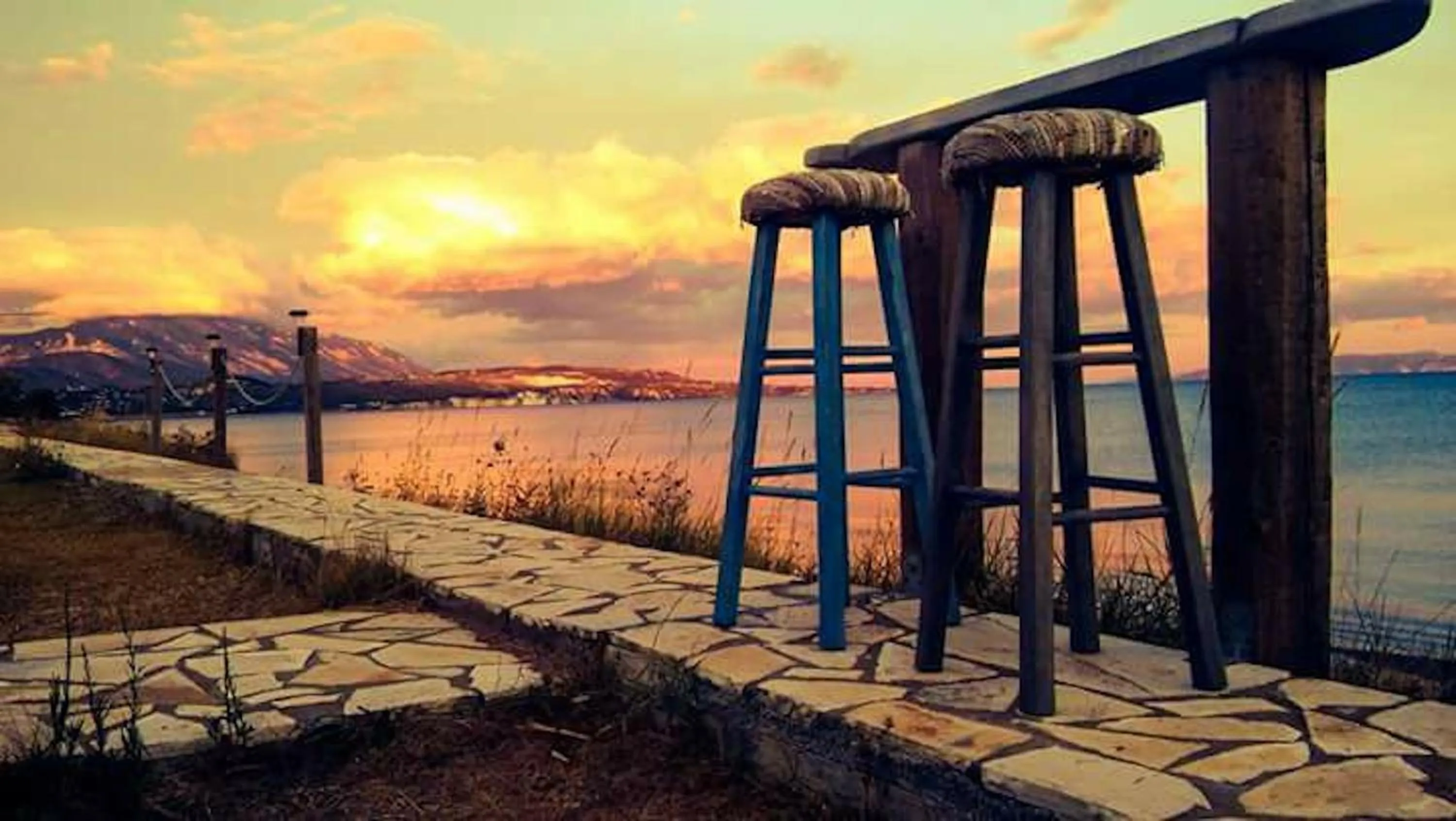 Beach in Chloe Apartments