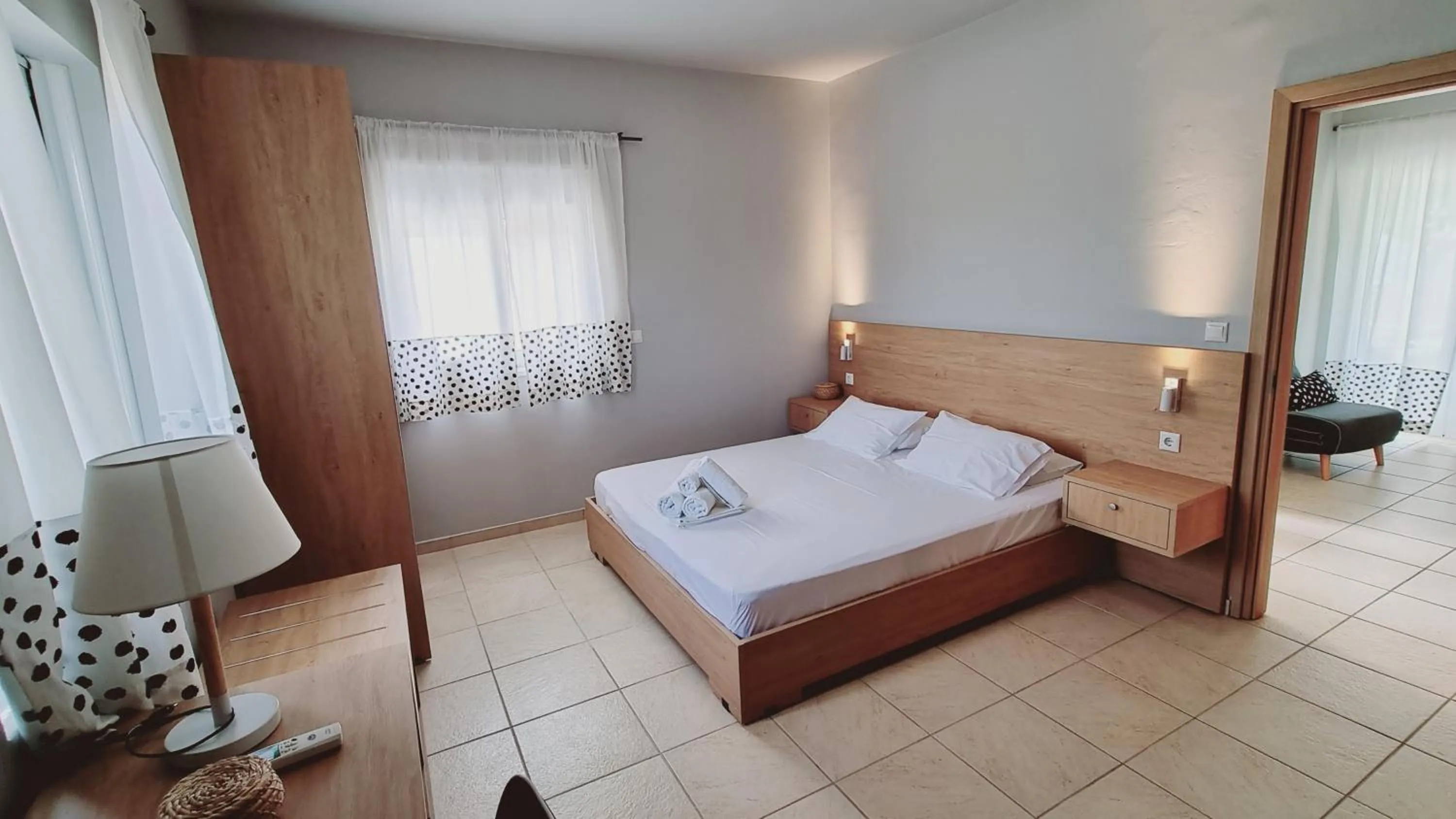 Bedroom, Bed in Chloe Apartments