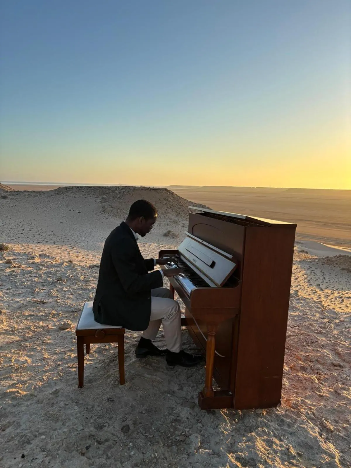 Sunset in Dakhla Attitude