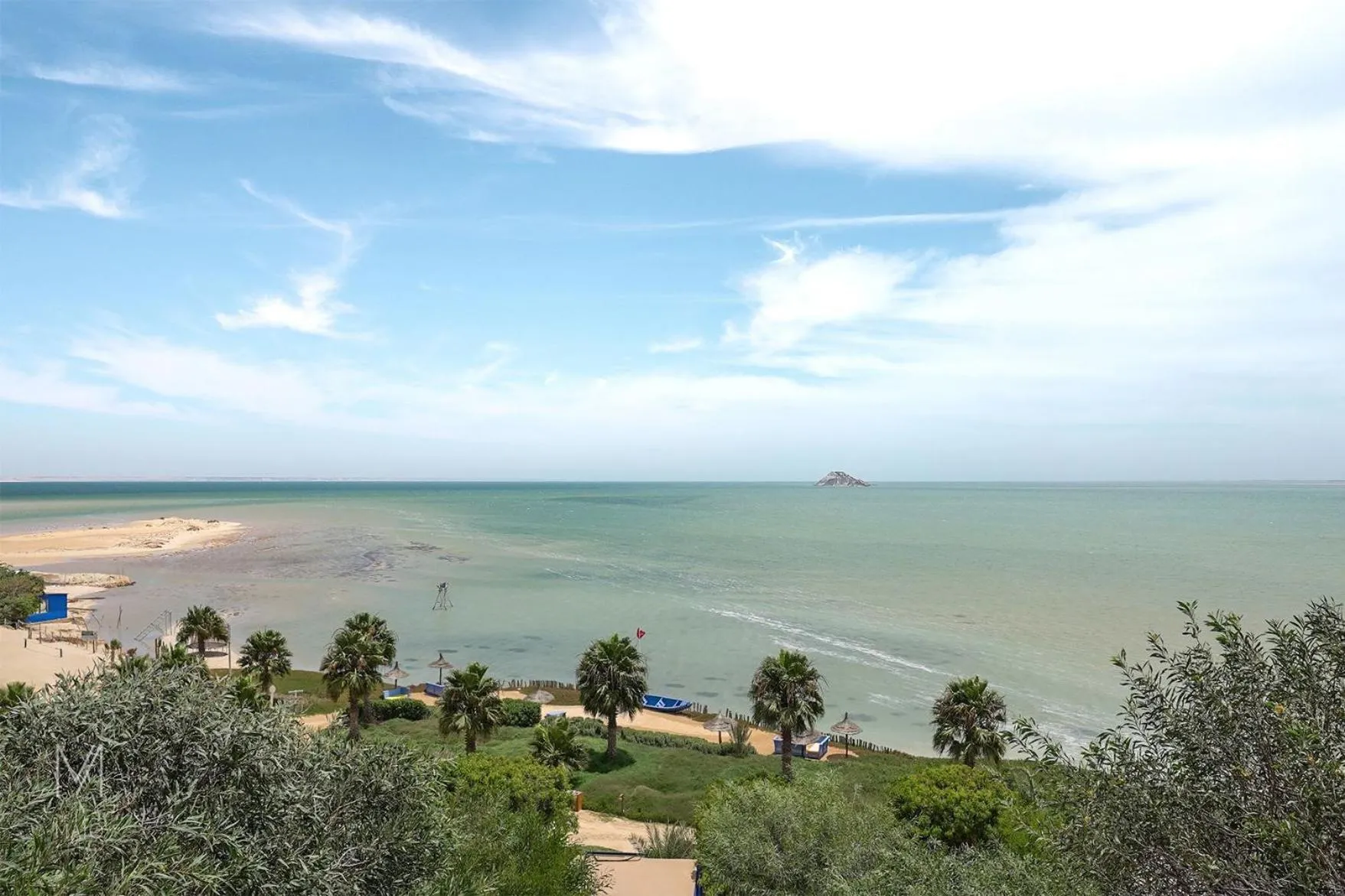 Garden view in Dakhla Attitude