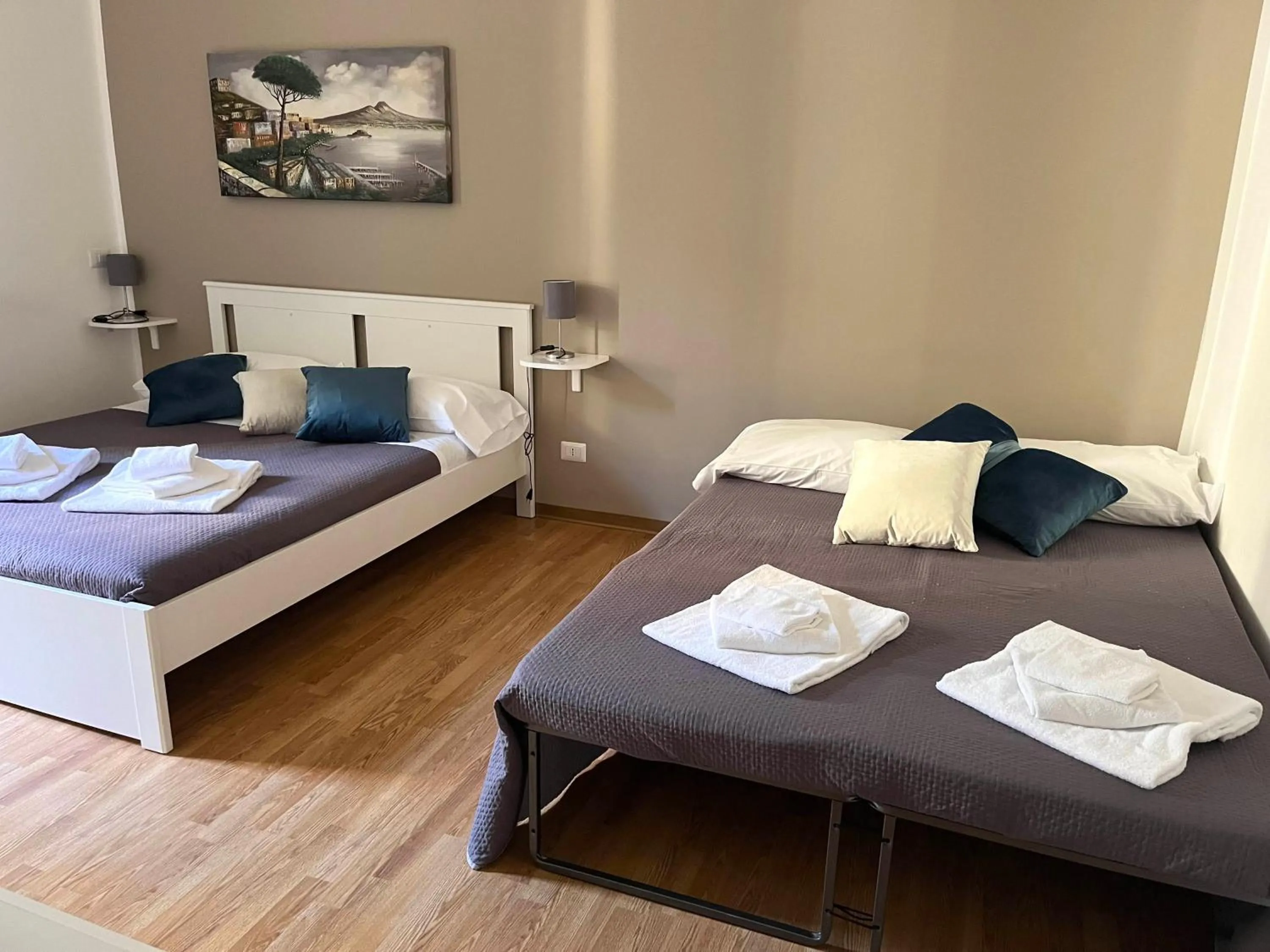 Bed in B&B I Love Naples