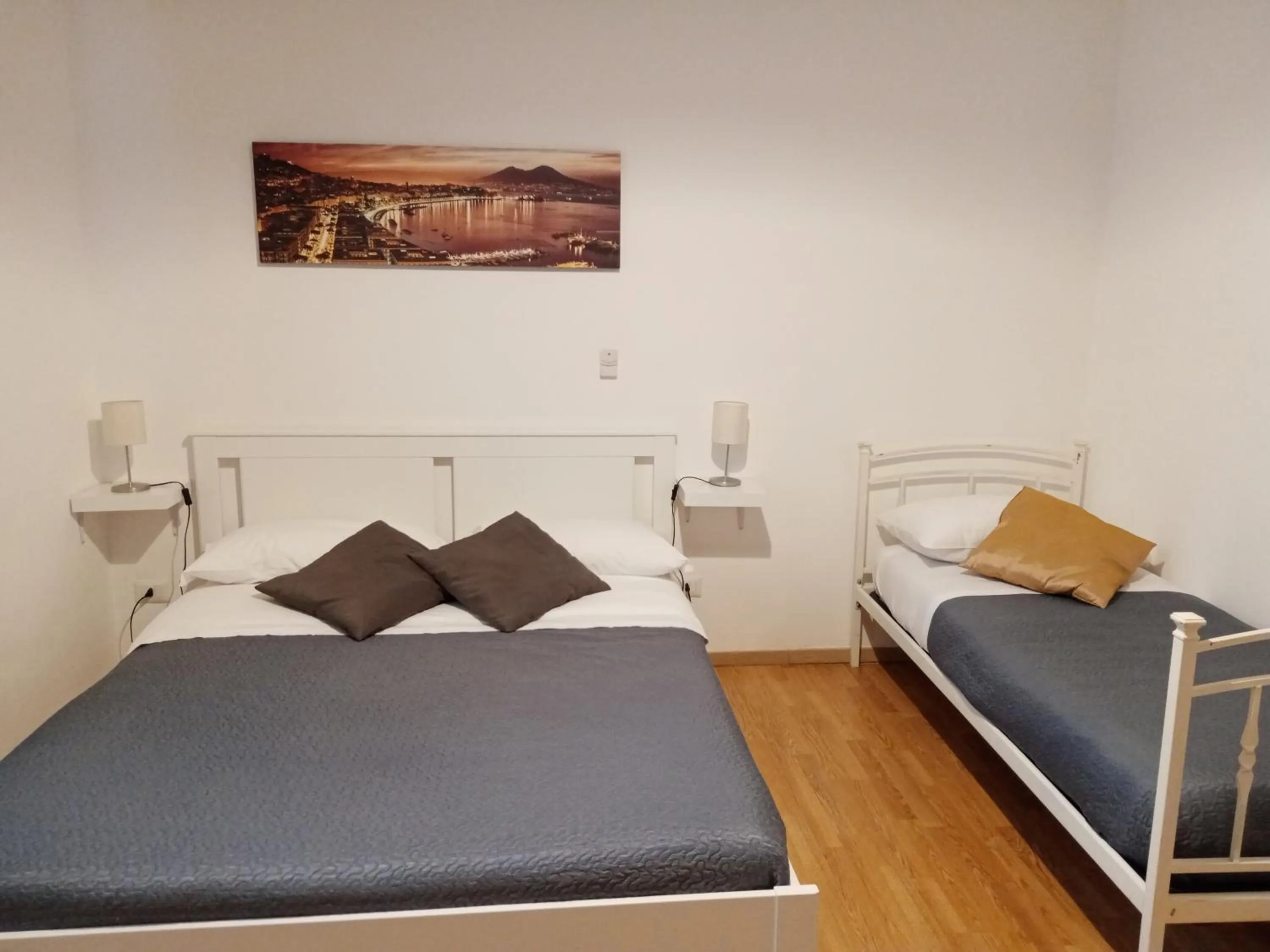 Bed in B&B I Love Naples