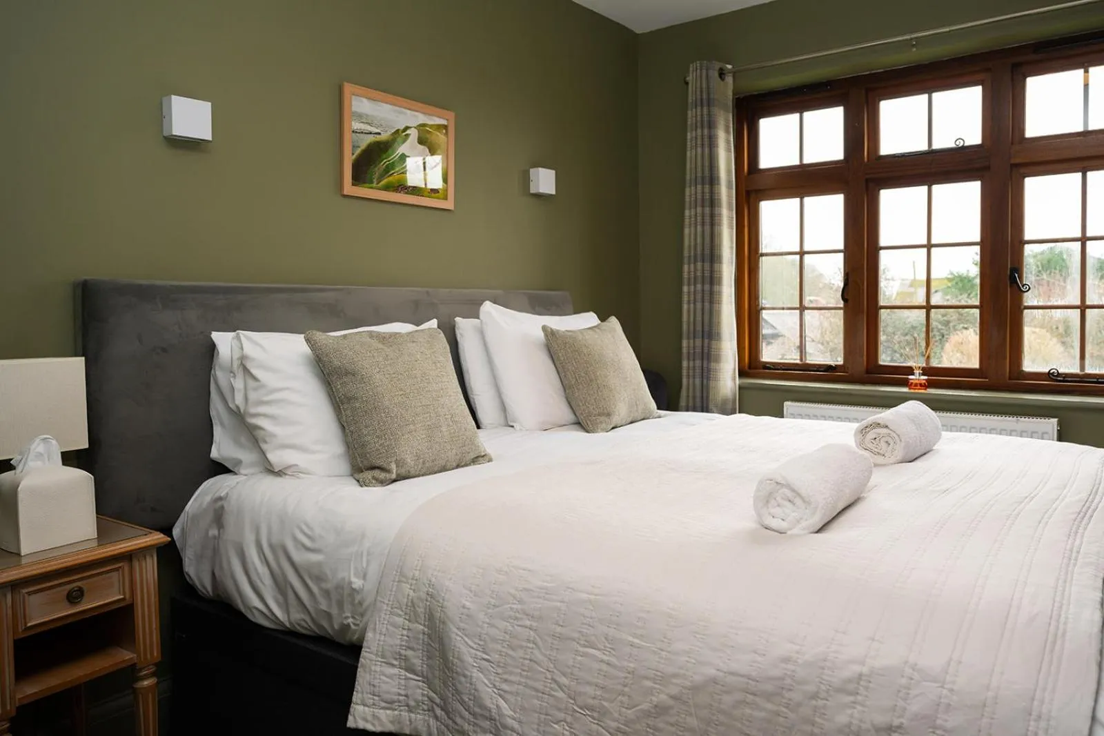 Bedroom, Bed in Tottington Manor Hotel