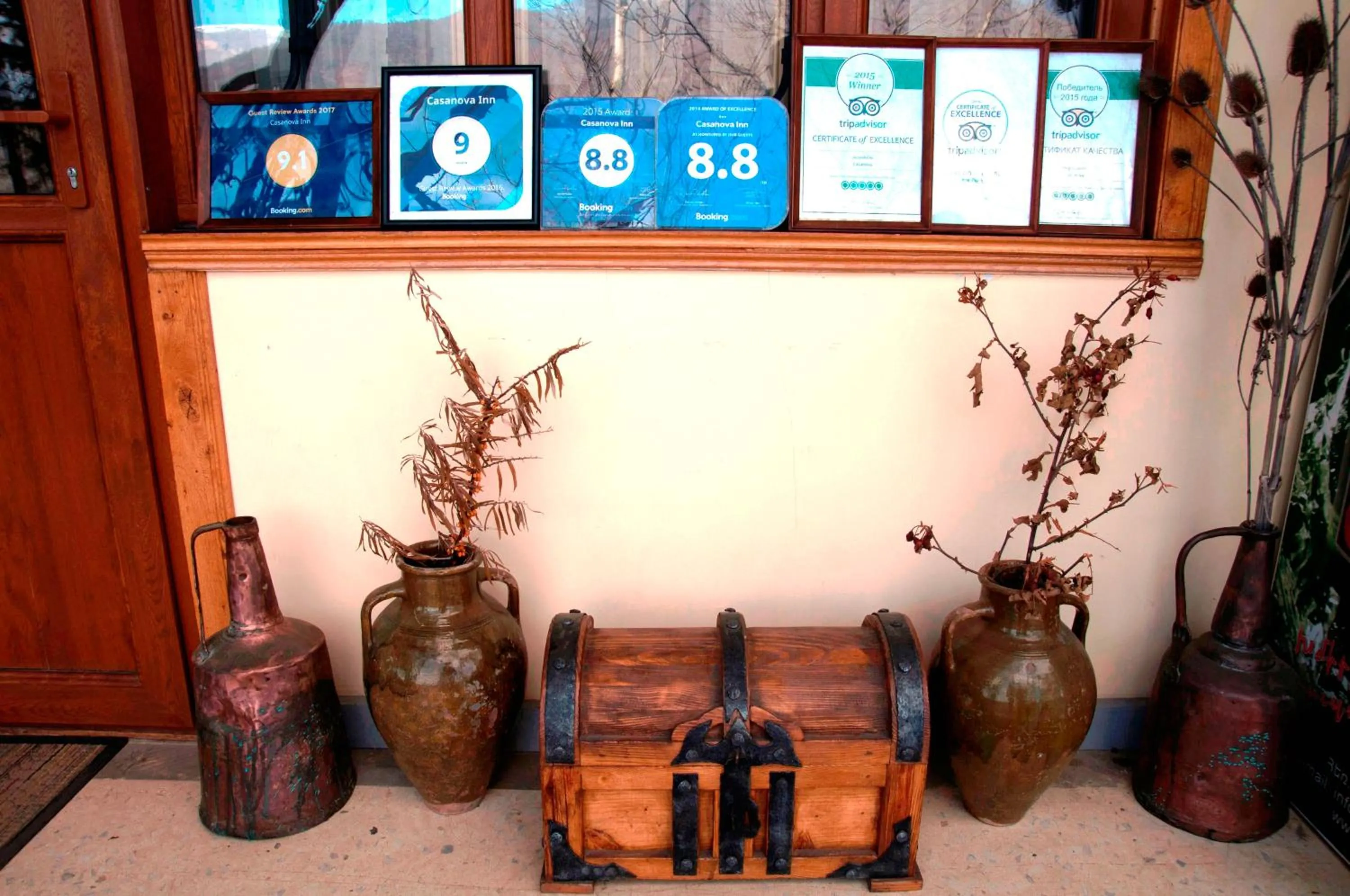 Lobby or reception in Casanova Inn - Boutique Hotel