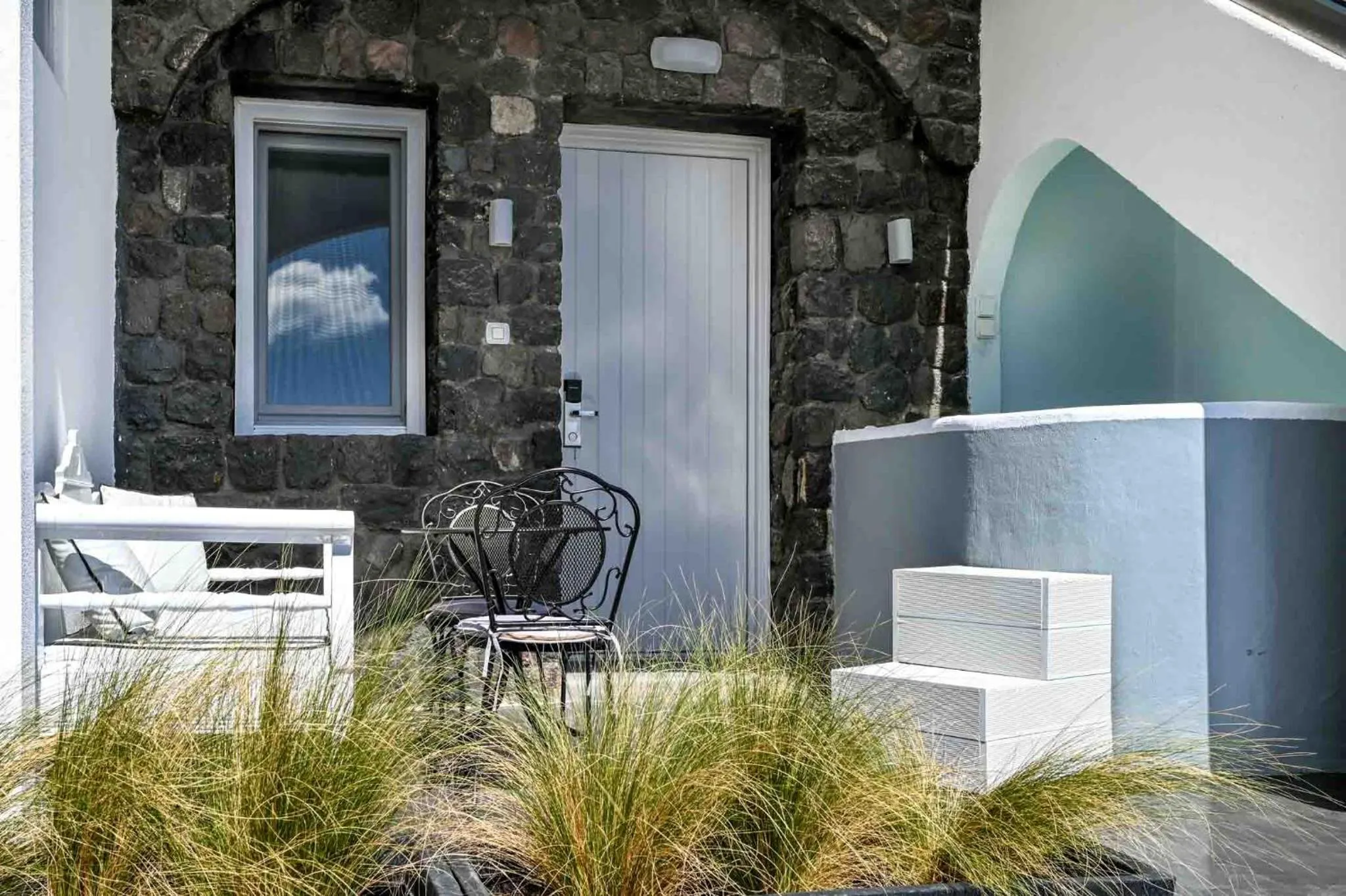 Facade/entrance in Deep Earth Villas