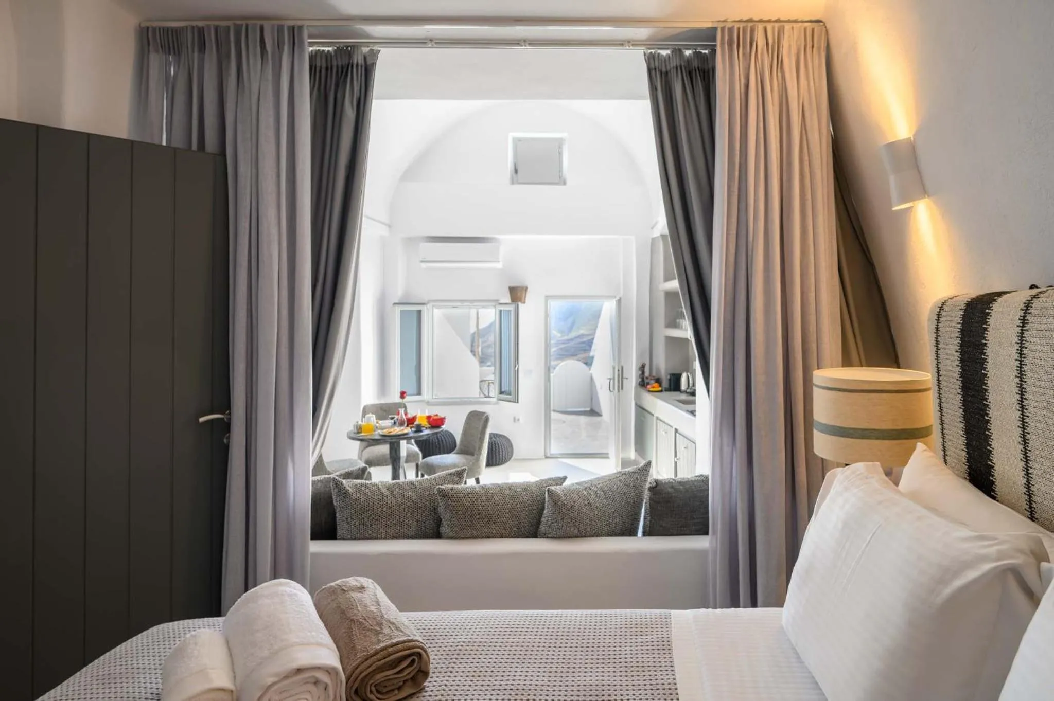 Bed in Deep Earth Villas