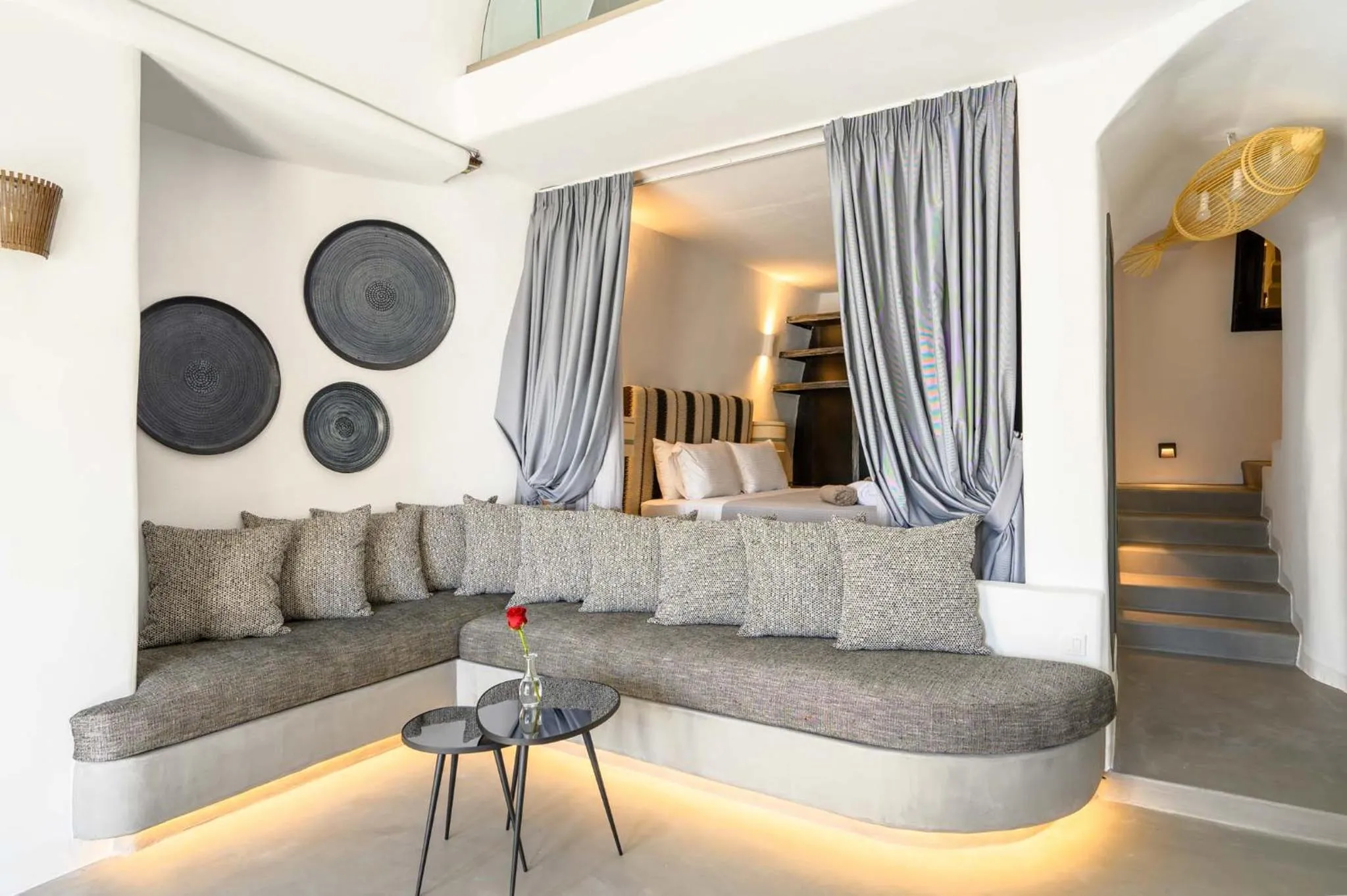 Living room in Deep Earth Villas