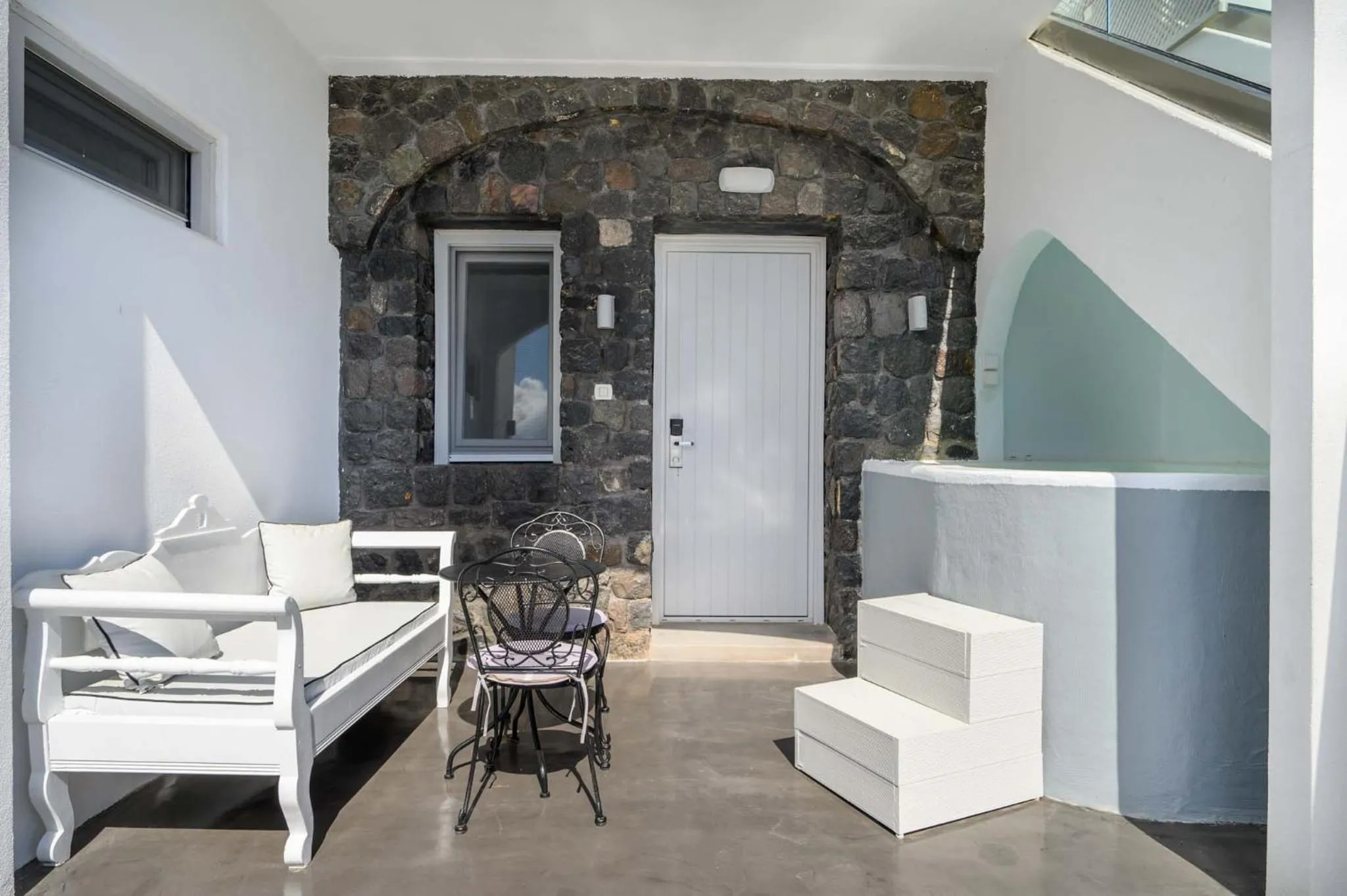 Facade/entrance in Deep Earth Villas