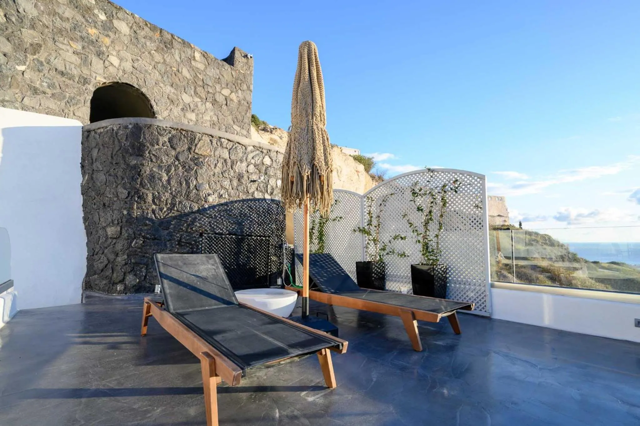Patio in Deep Earth Villas