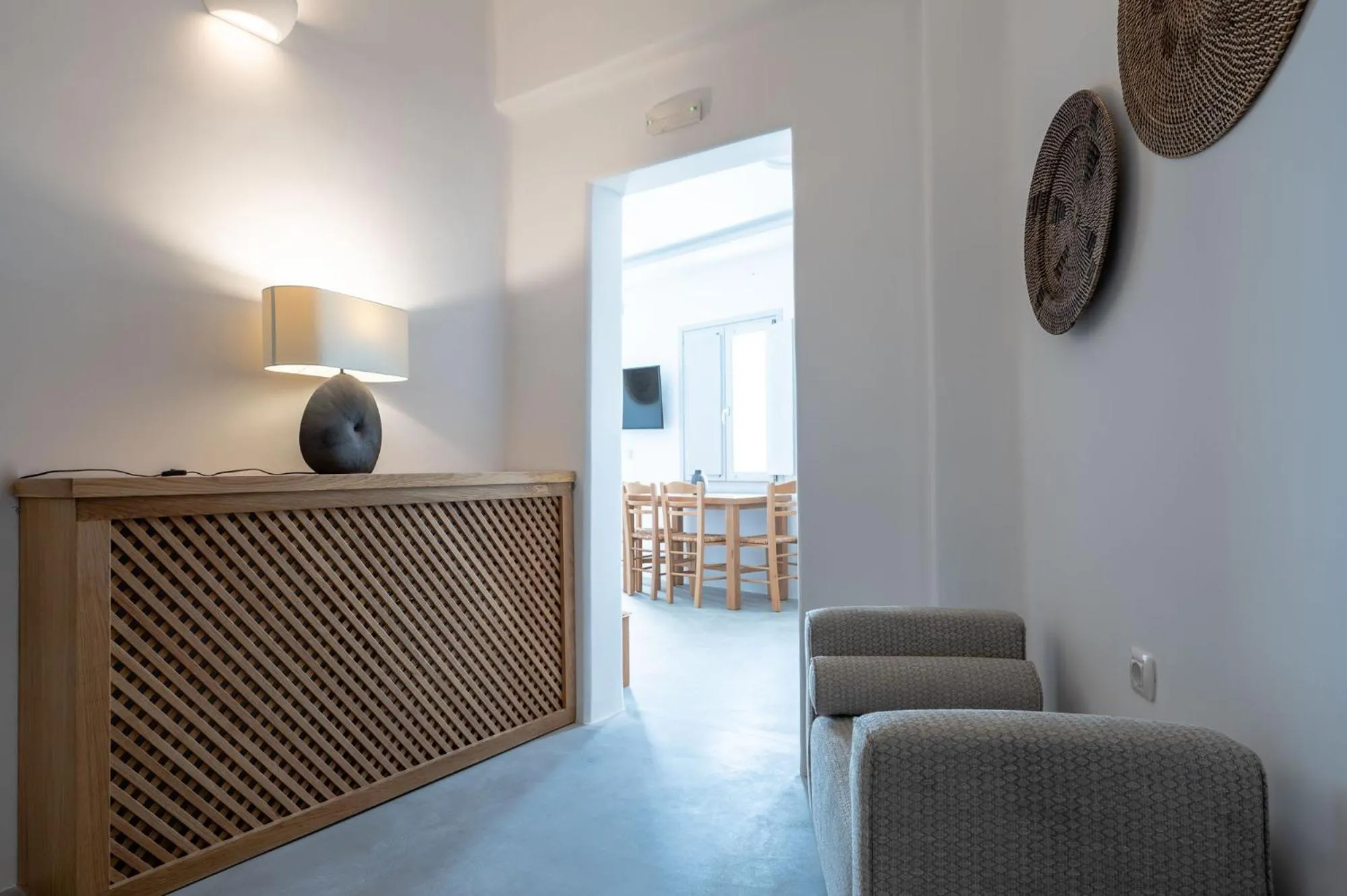 Seating area in Deep Earth Villas
