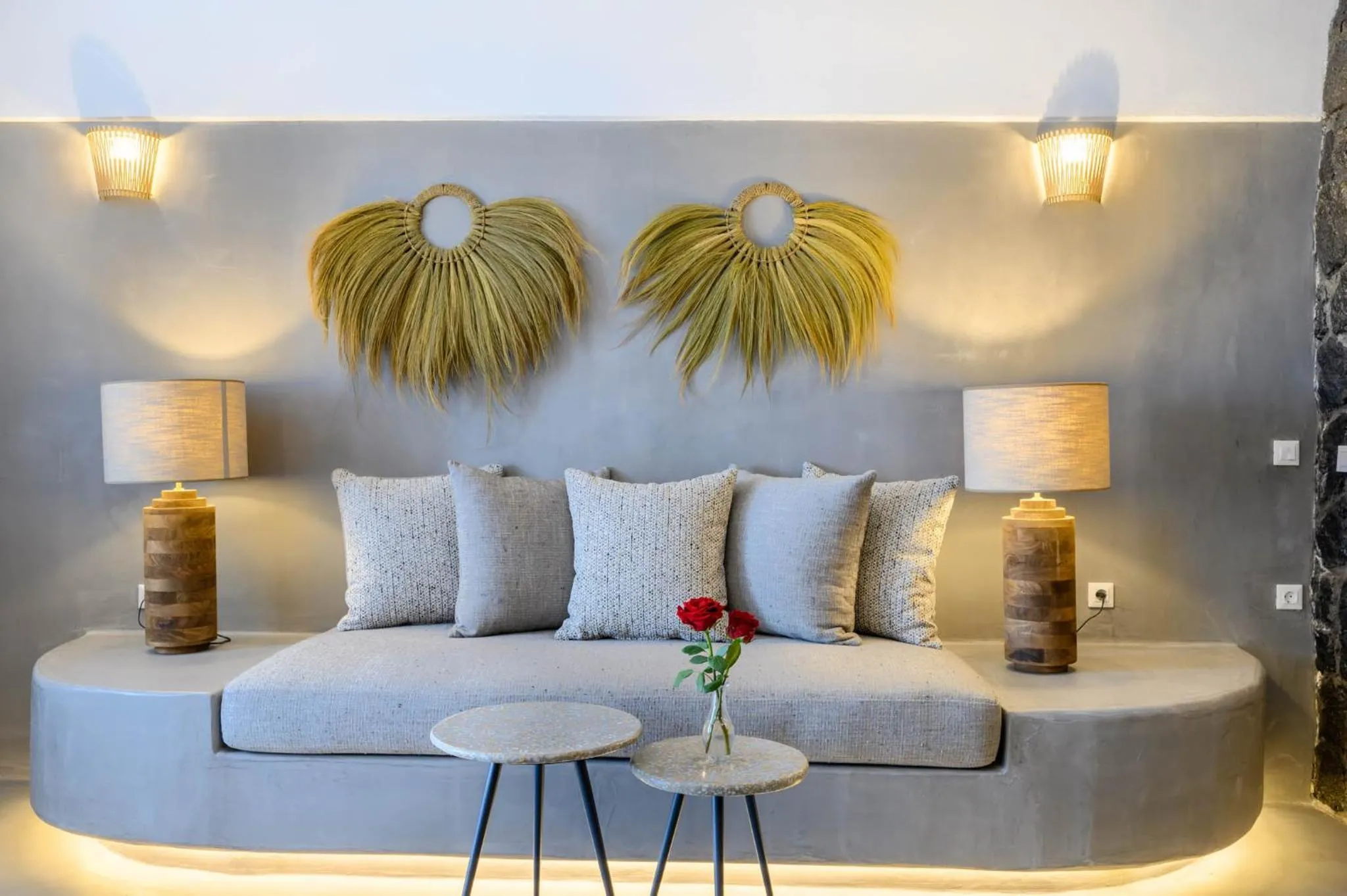 Living room in Deep Earth Villas