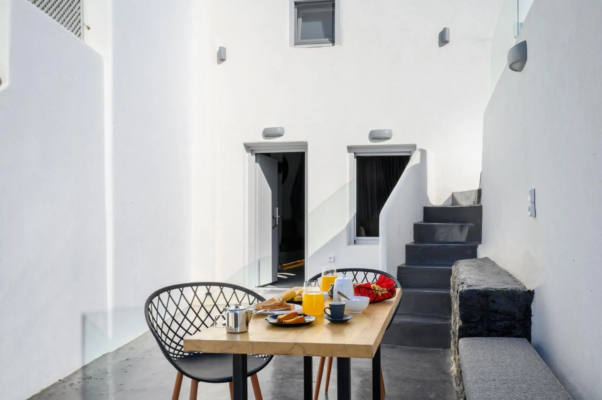 Patio in Deep Earth Villas