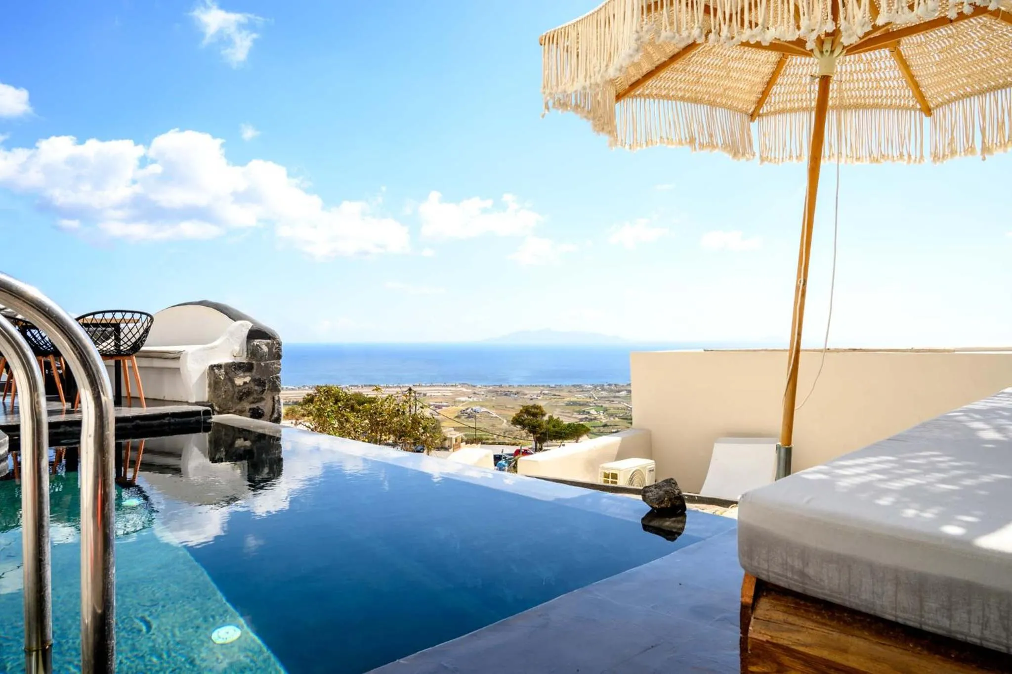 Pool view in Deep Earth Villas