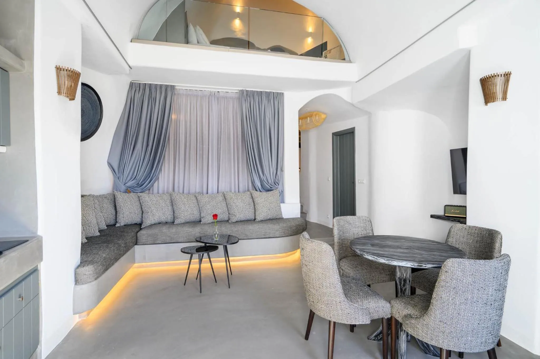 Living room in Deep Earth Villas