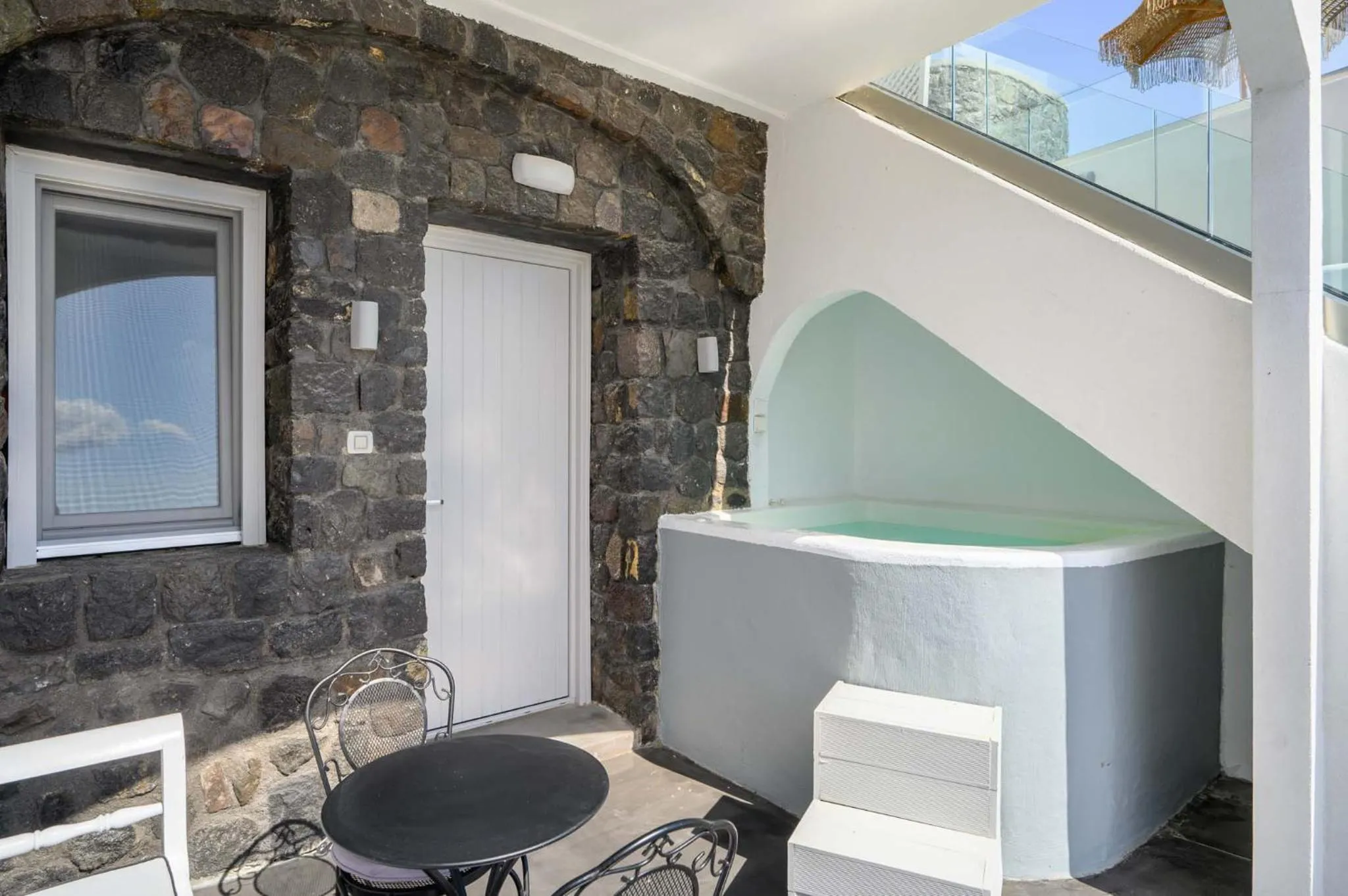 Facade/entrance in Deep Earth Villas