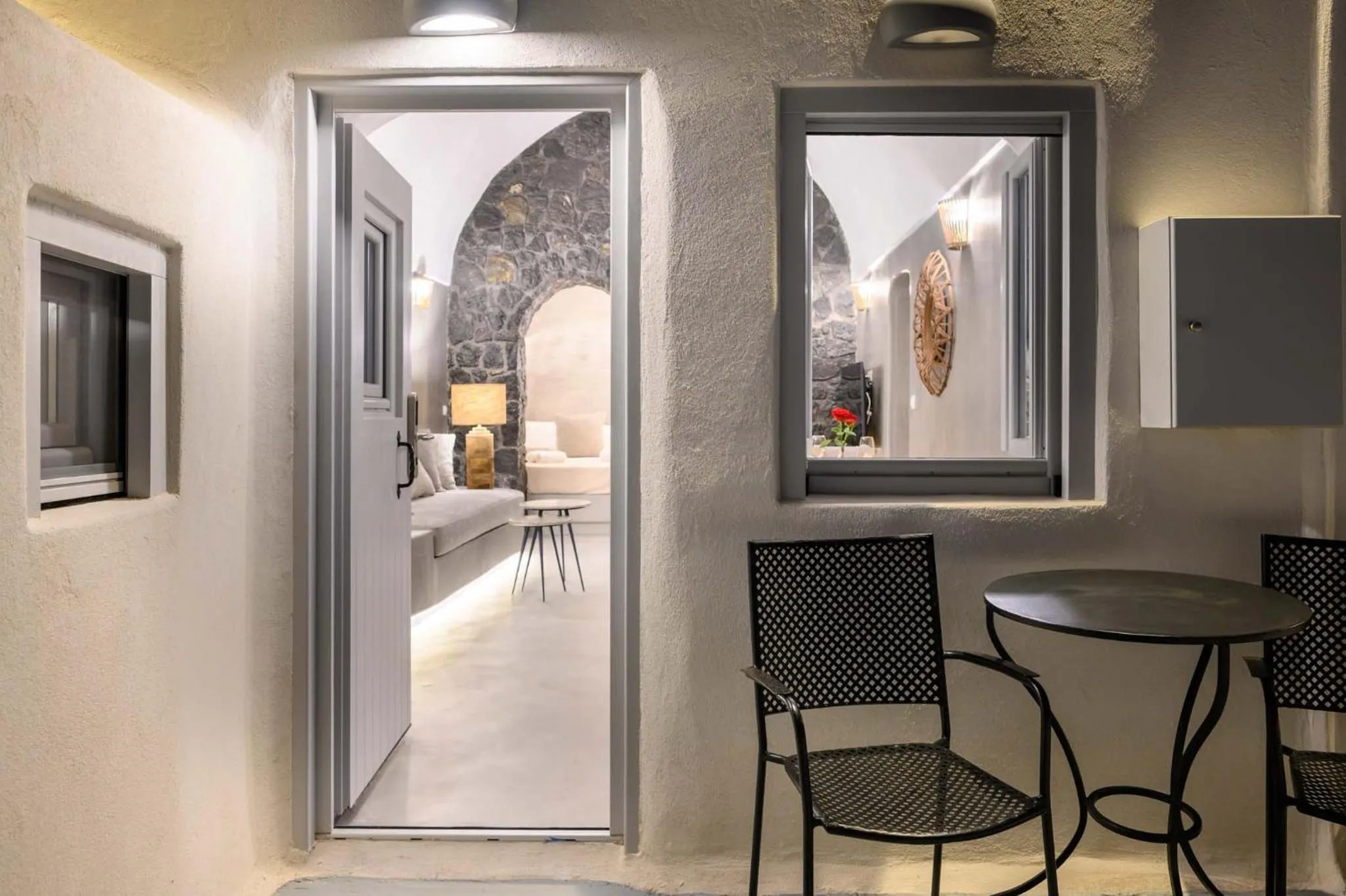 Facade/entrance in Deep Earth Villas