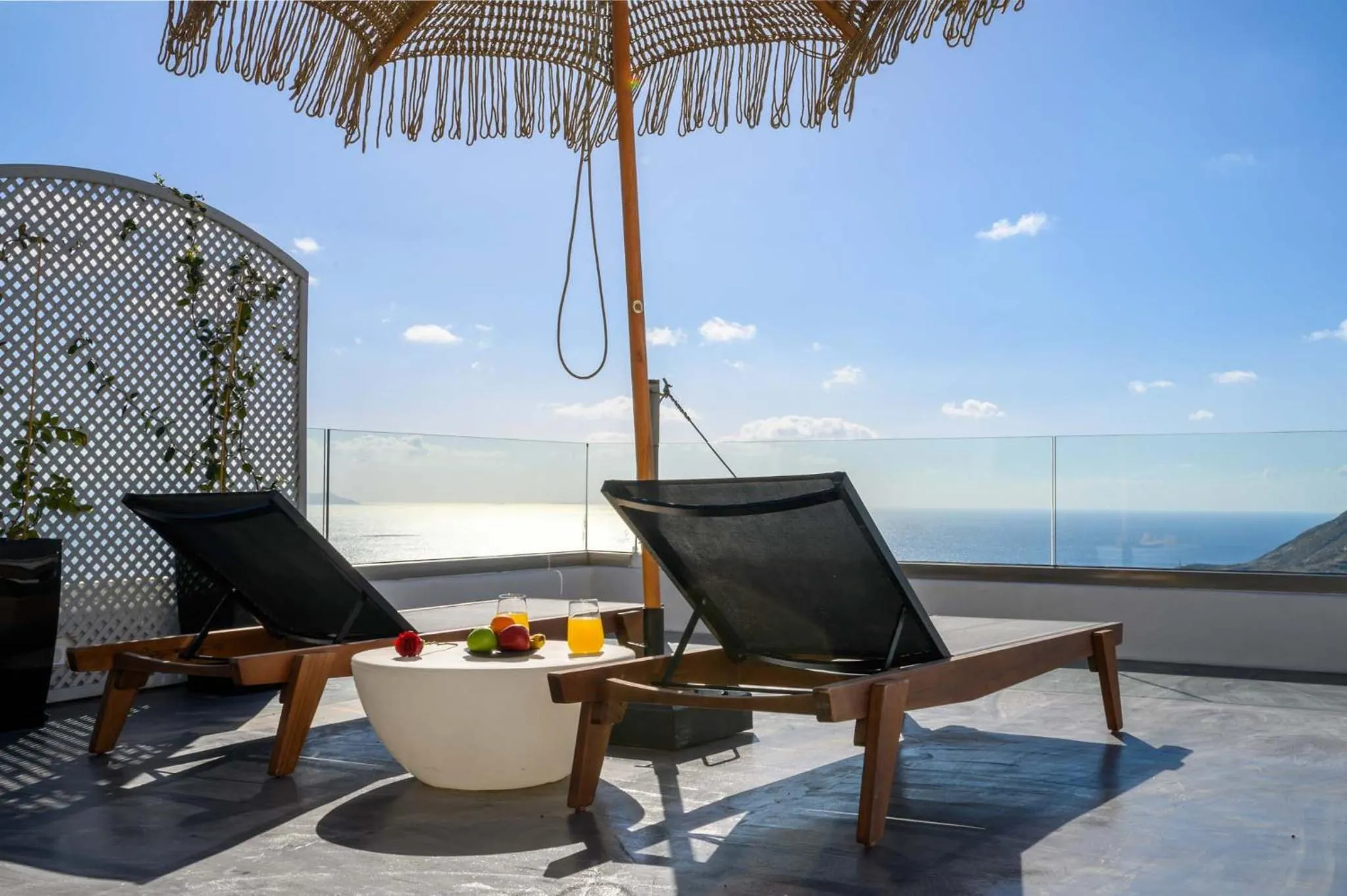 Patio in Deep Earth Villas