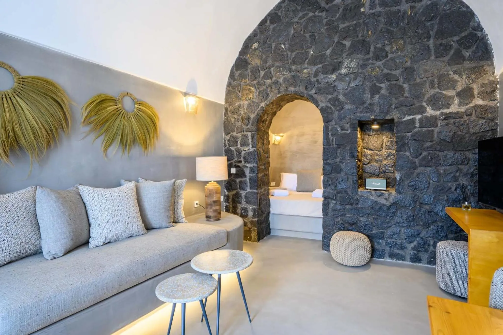 Living room in Deep Earth Villas