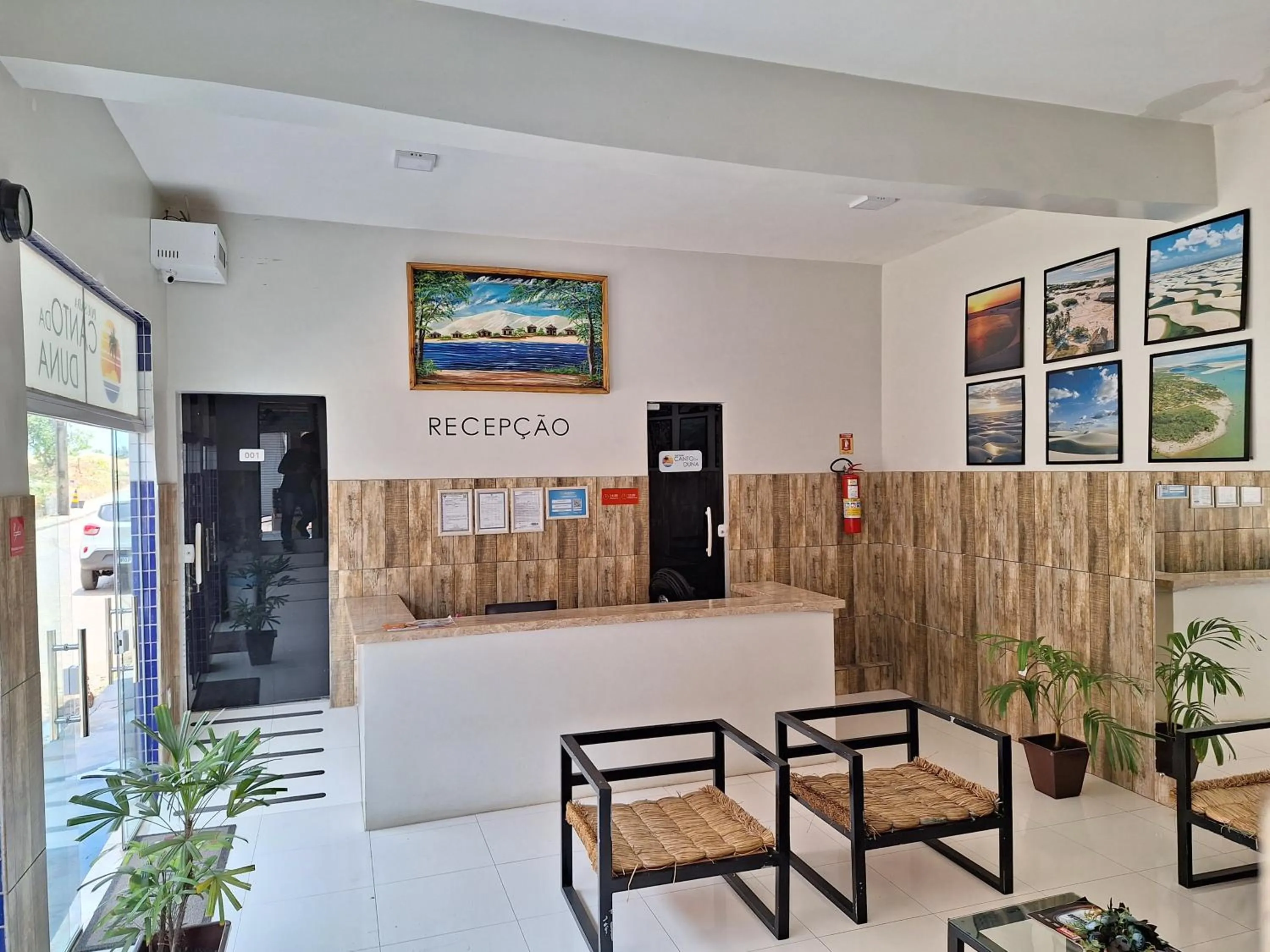 Lobby or reception in Canto da Duna Hotel