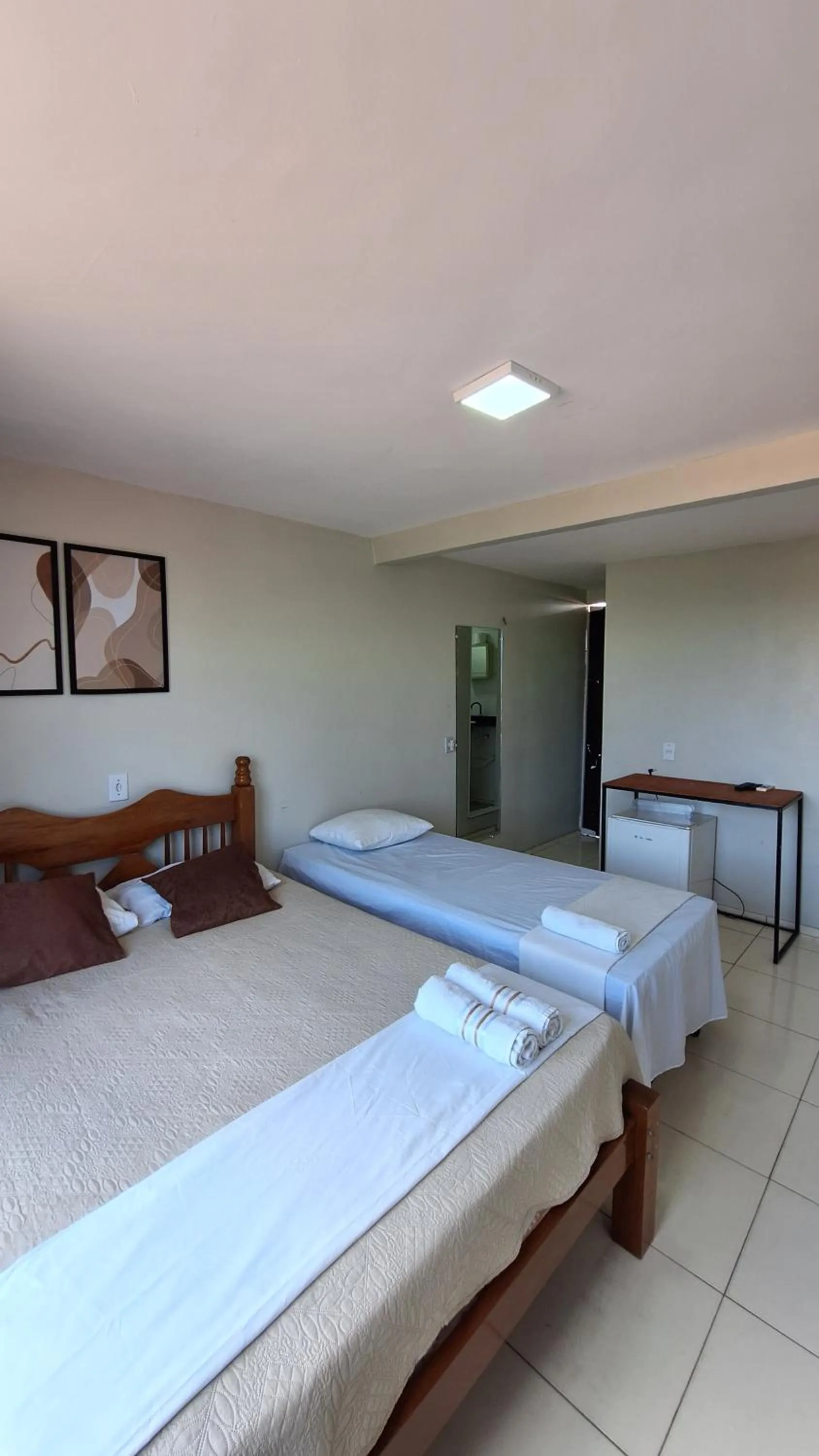 Bed in Canto da Duna Hotel