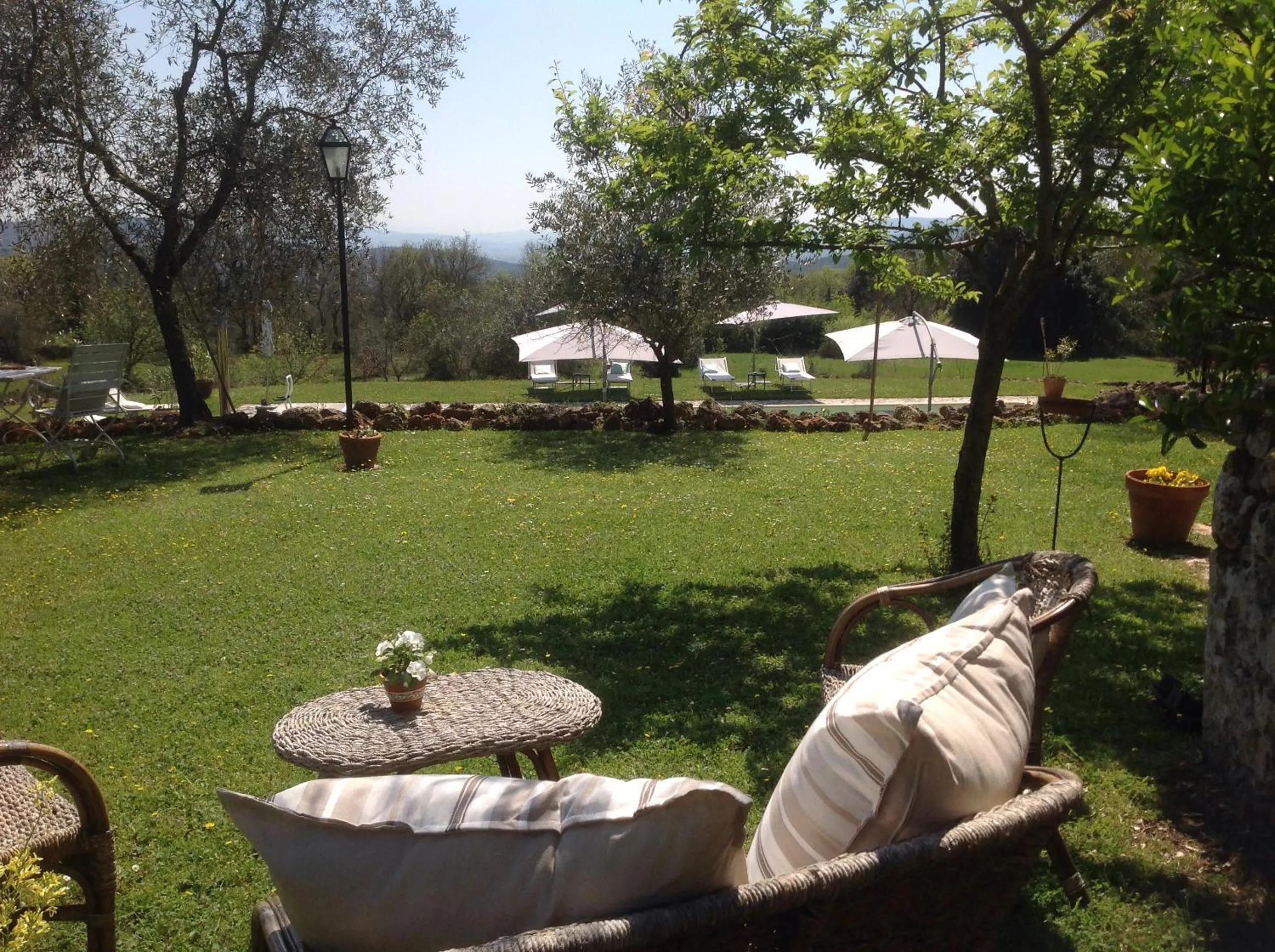 Garden in La Canonica Di San Michele