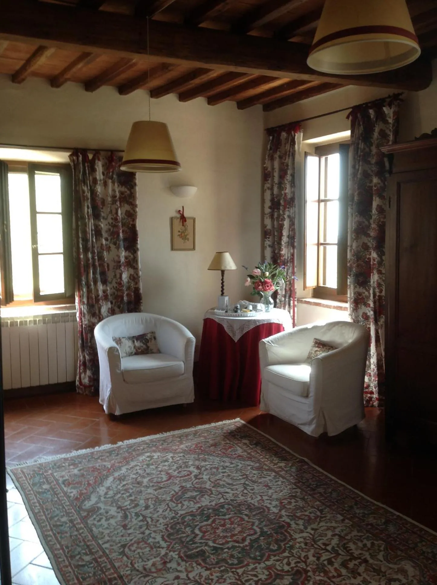 Decorative detail, Bed in La Canonica Di San Michele