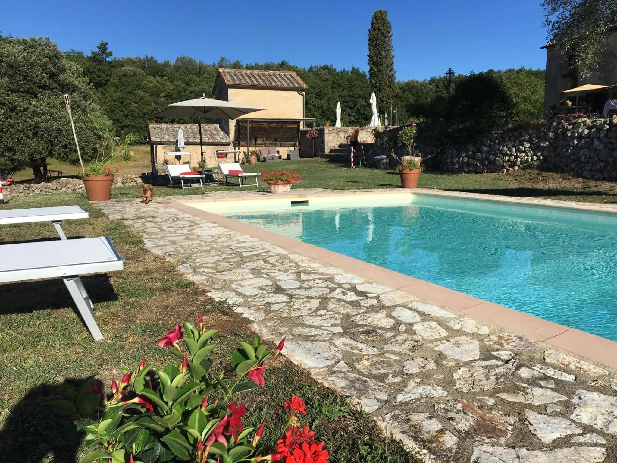 Garden in La Canonica Di San Michele