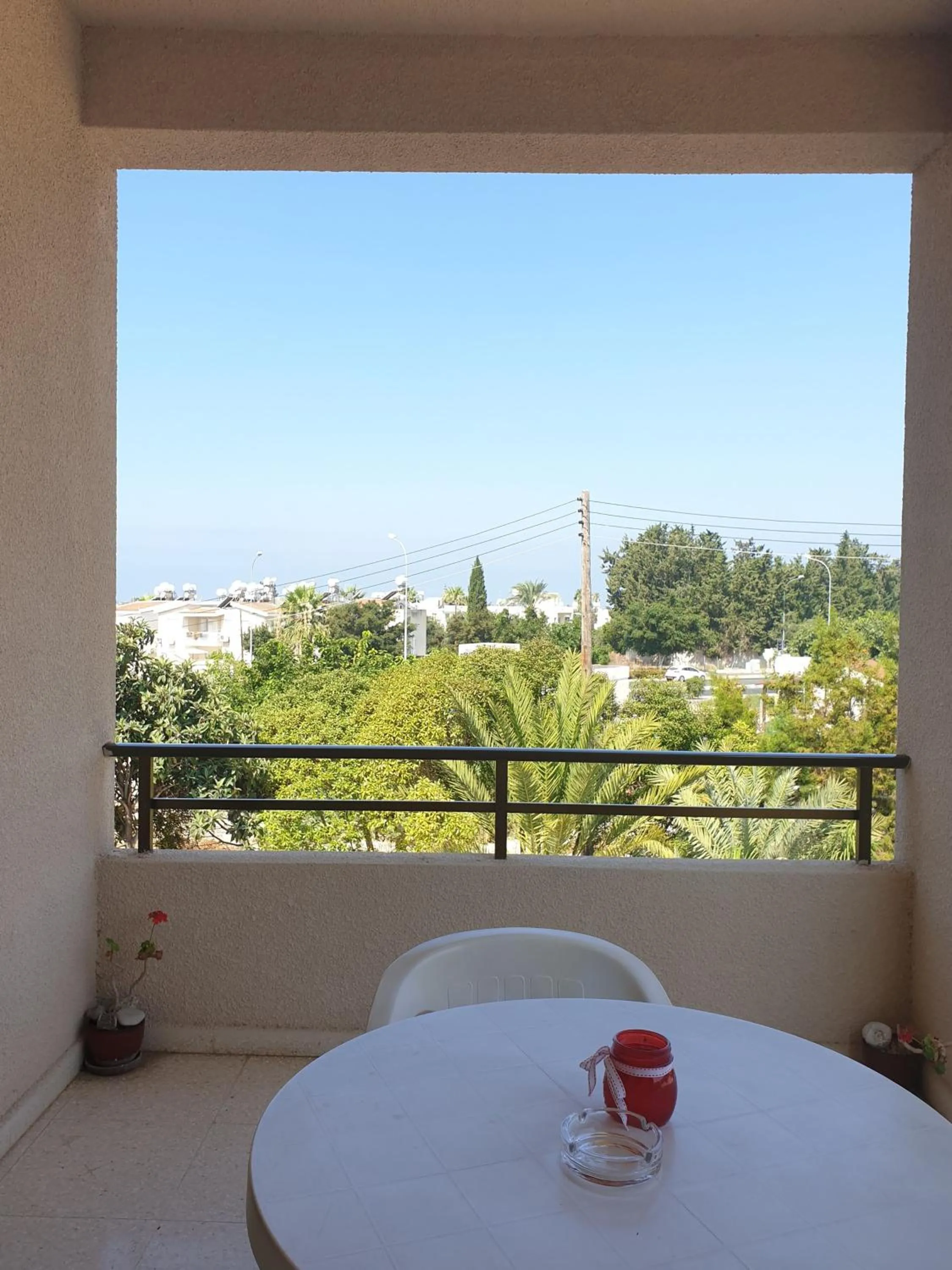 Balcony/Terrace in Arilena Holiday Apartments