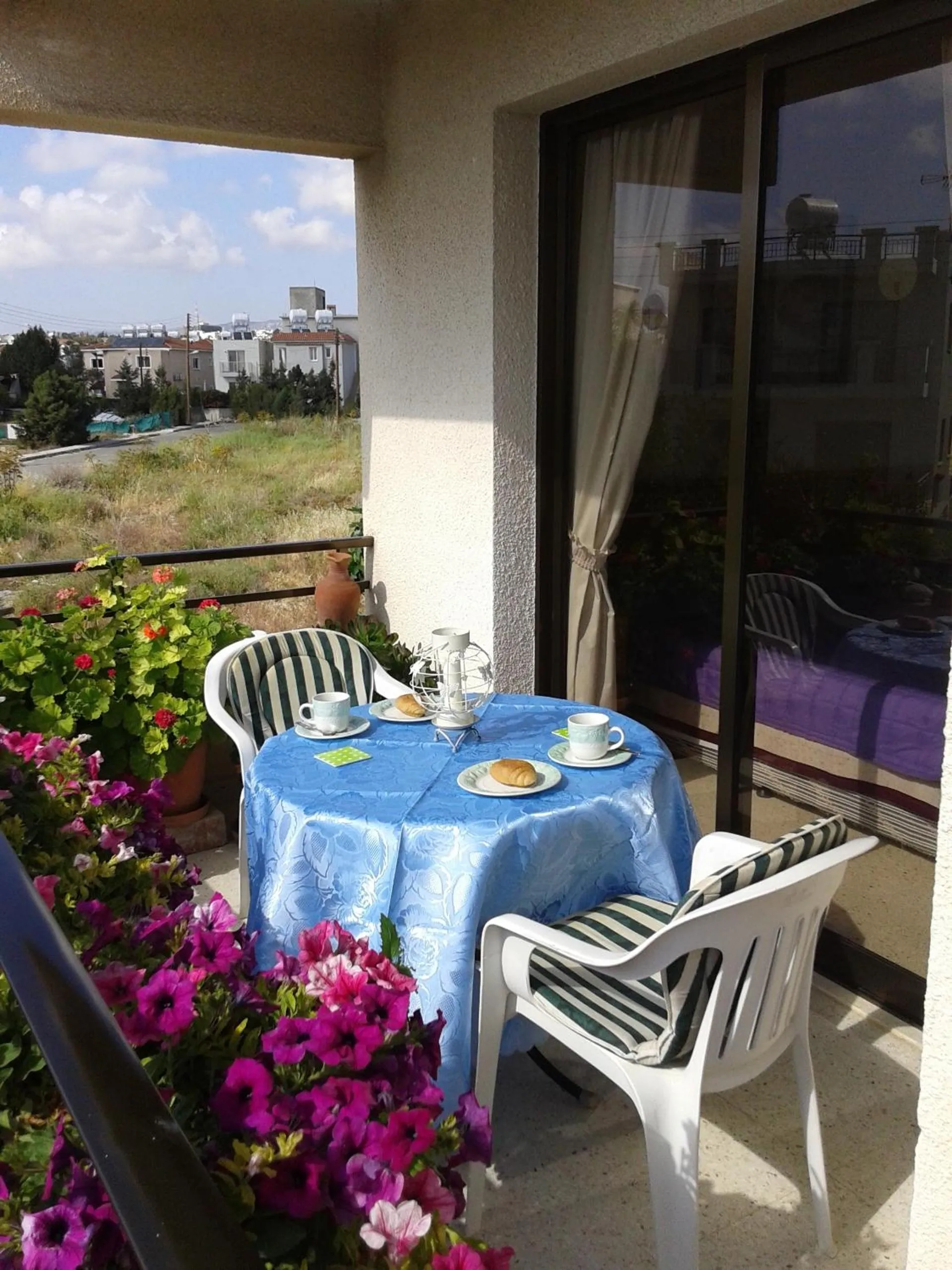 Balcony/Terrace in Arilena Holiday Apartments