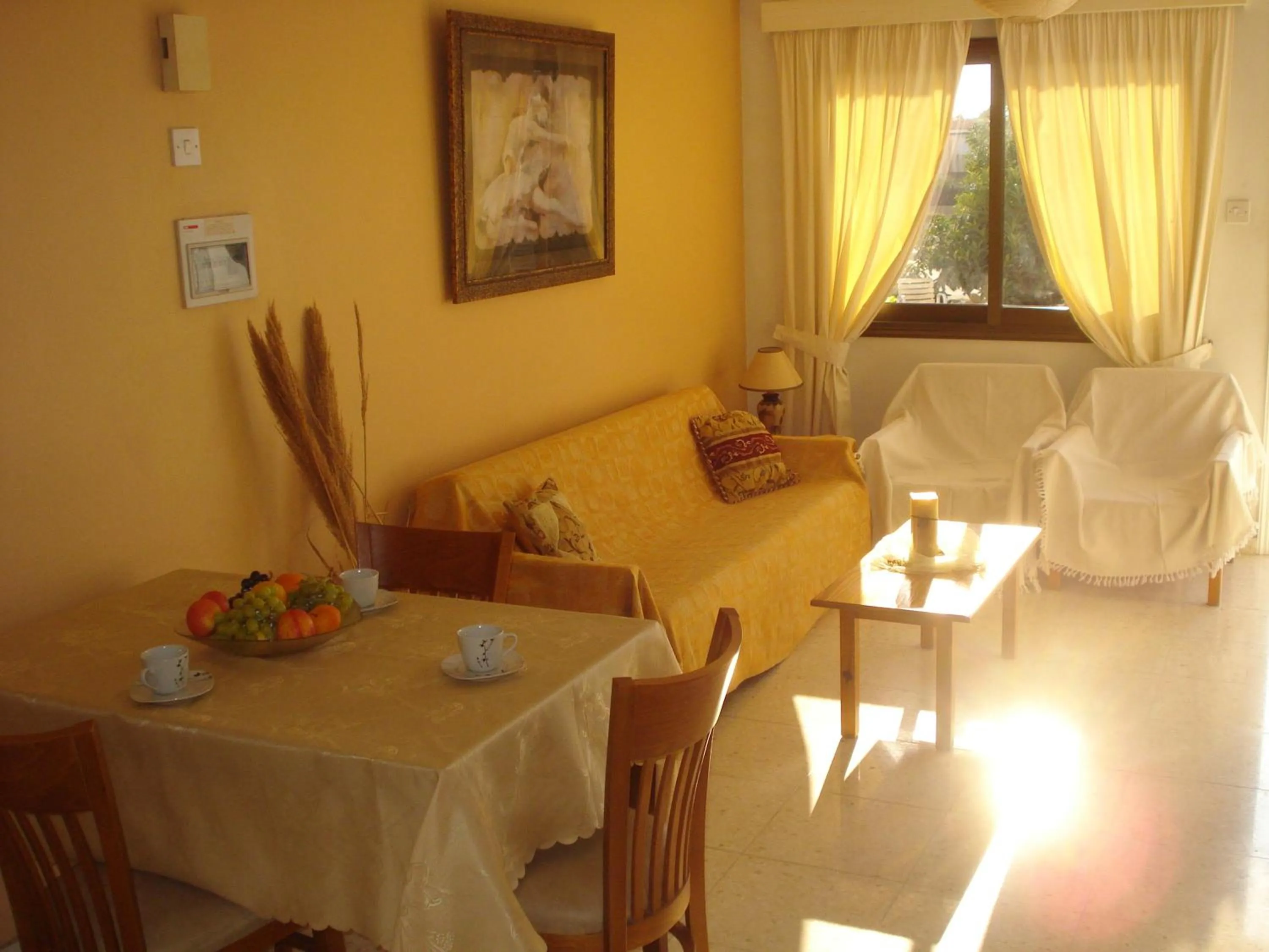 Living room in Arilena Holiday Apartments