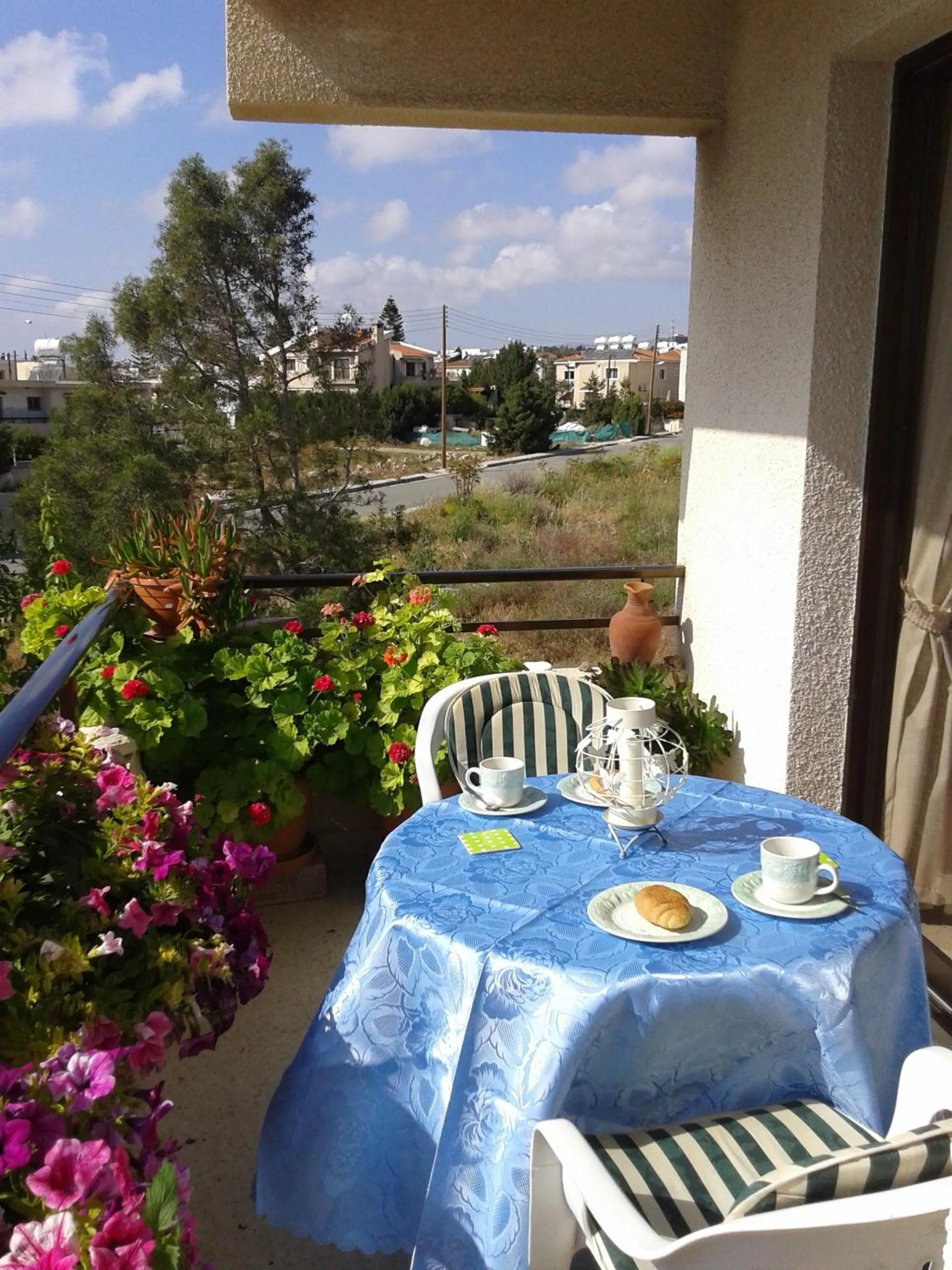 Balcony/Terrace in Arilena Holiday Apartments