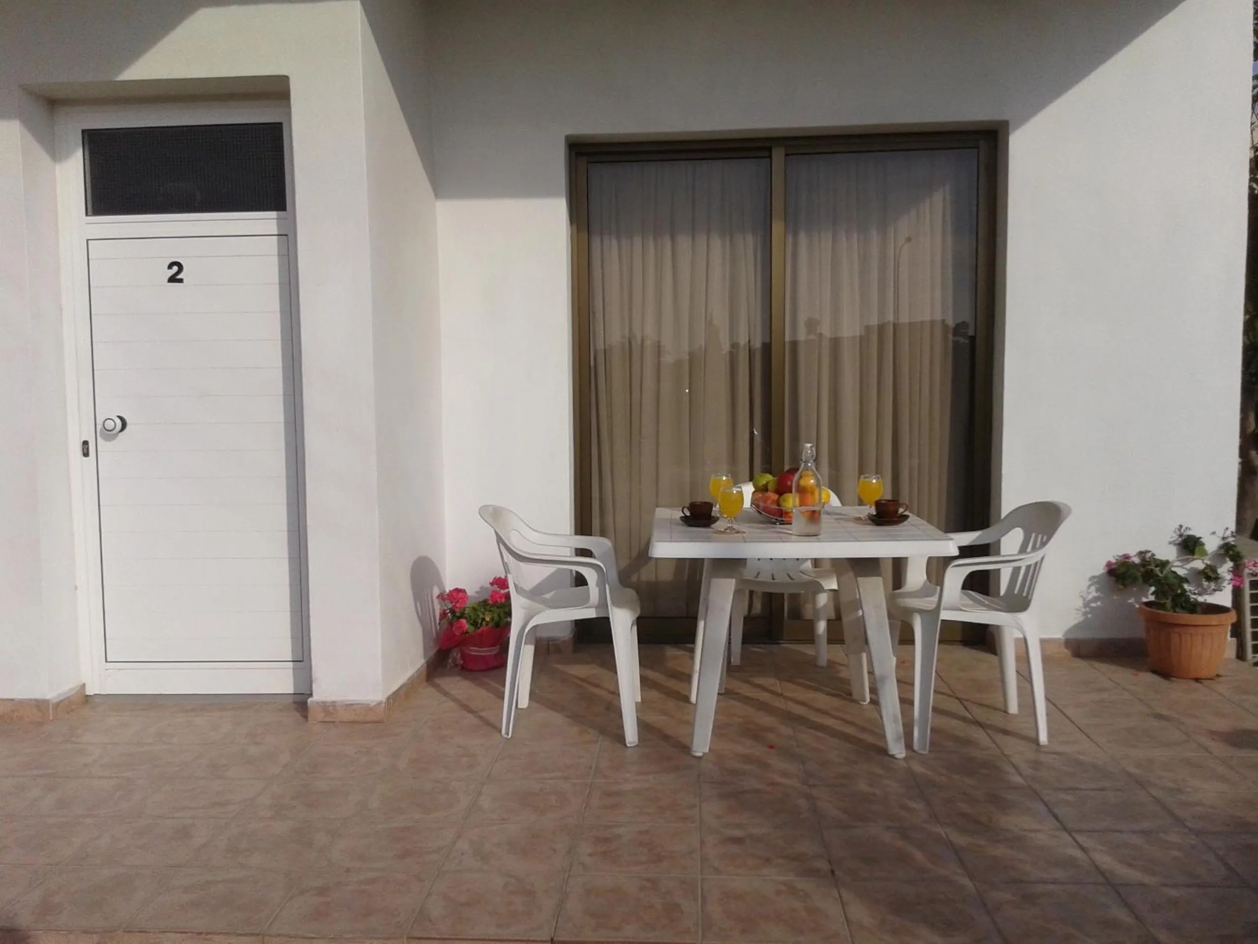 Facade/entrance in Arilena Holiday Apartments