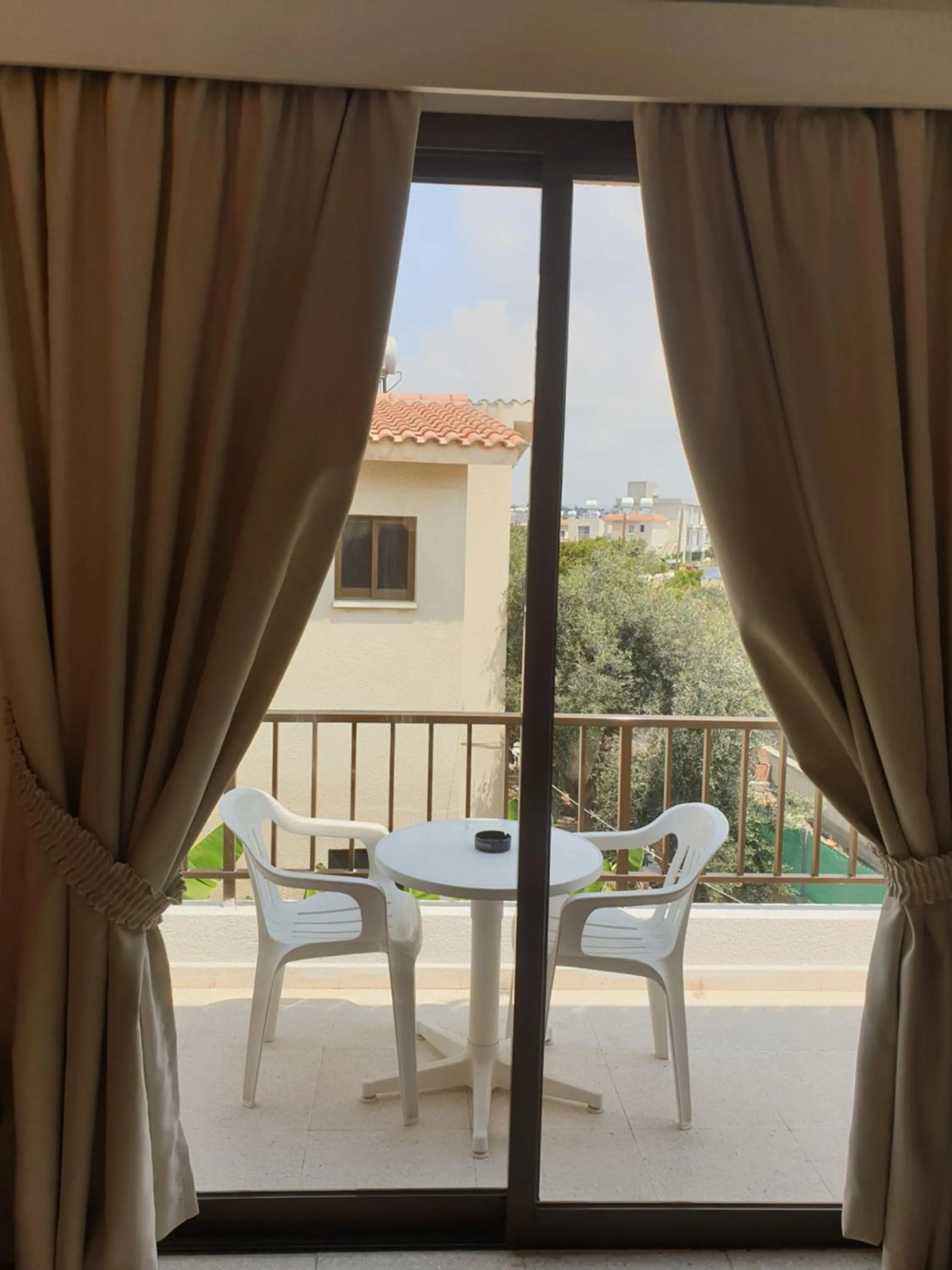 Patio in Arilena Holiday Apartments