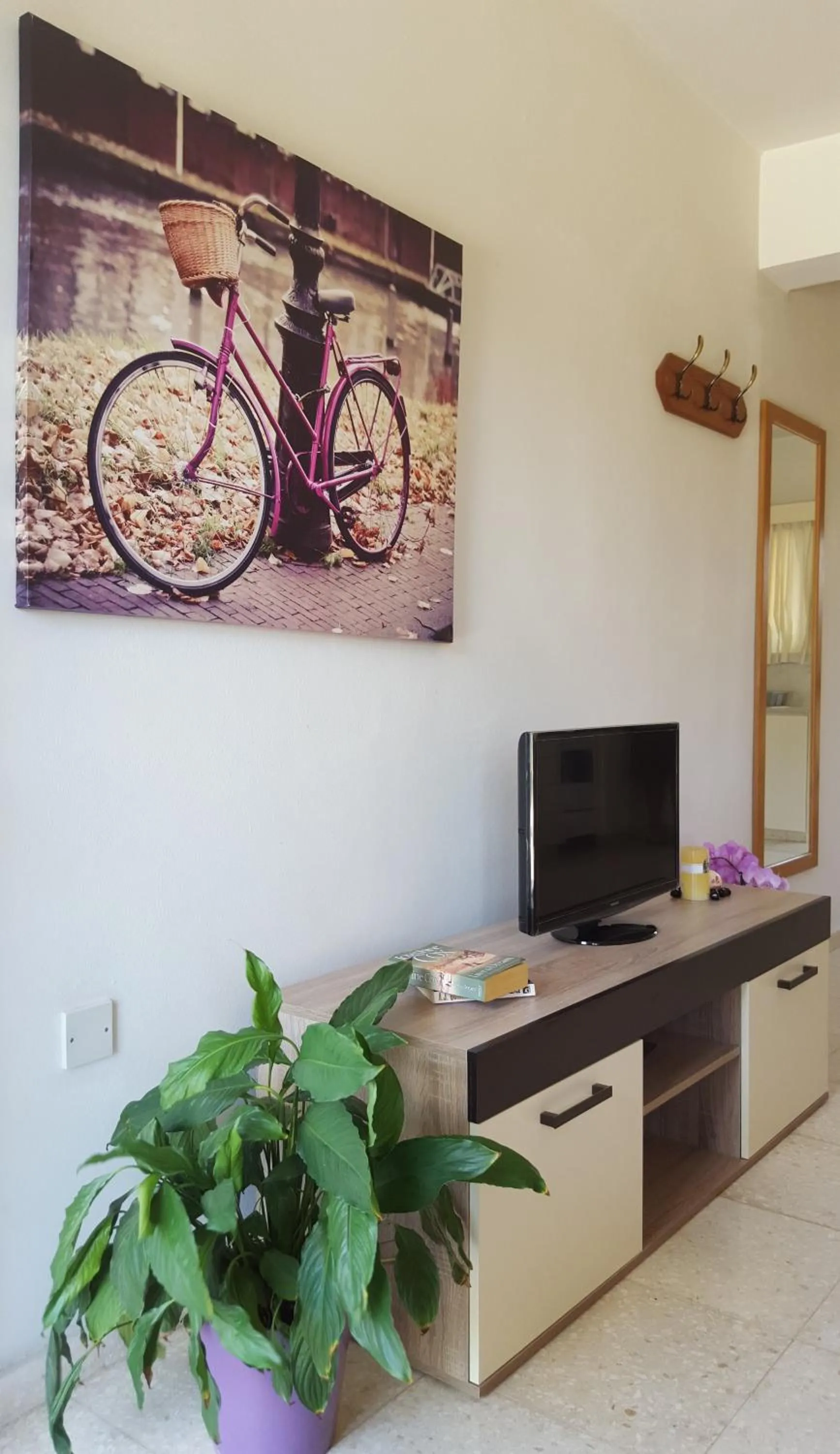 TV and multimedia in Arilena Holiday Apartments
