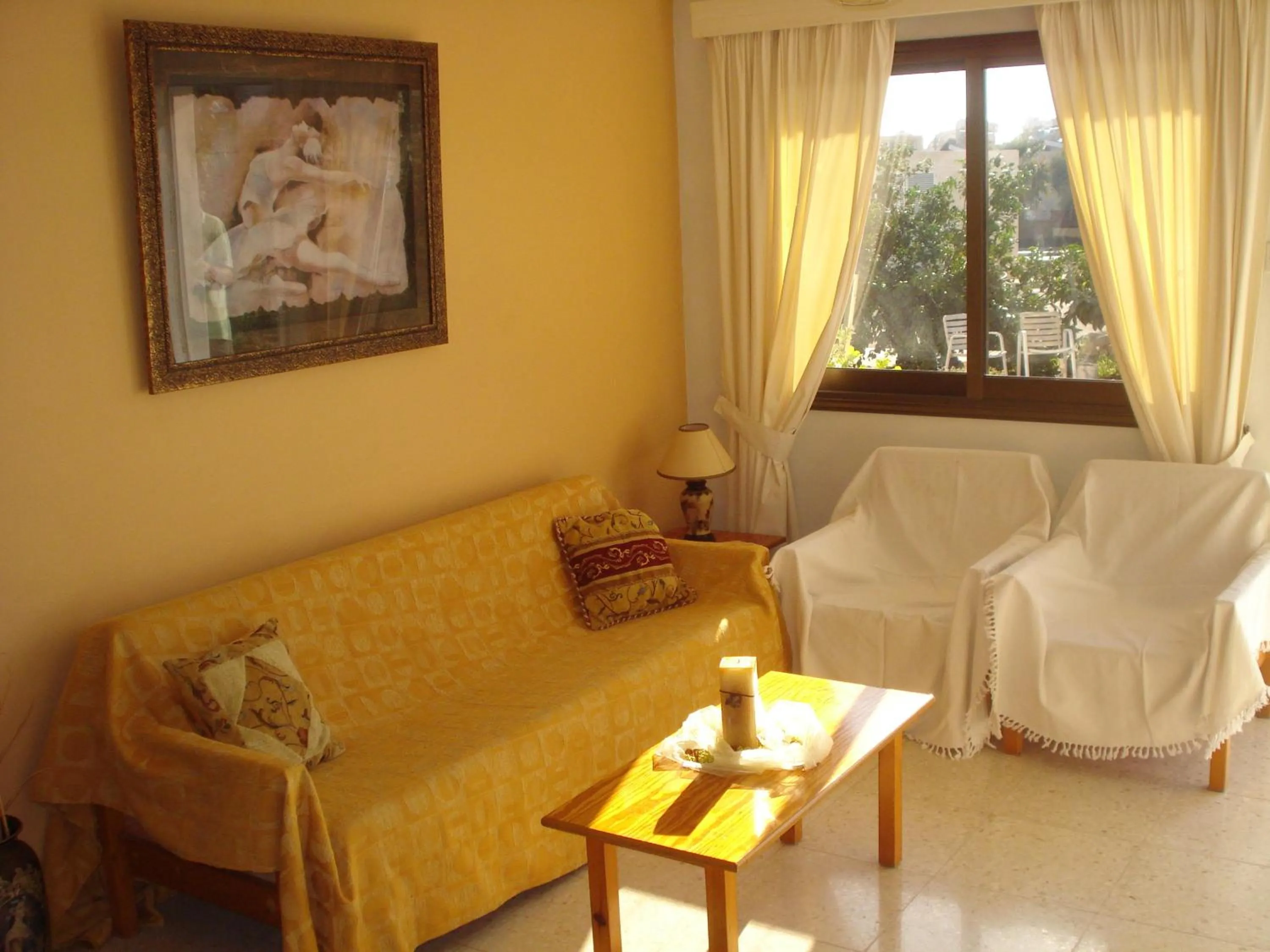 Living room in Arilena Holiday Apartments