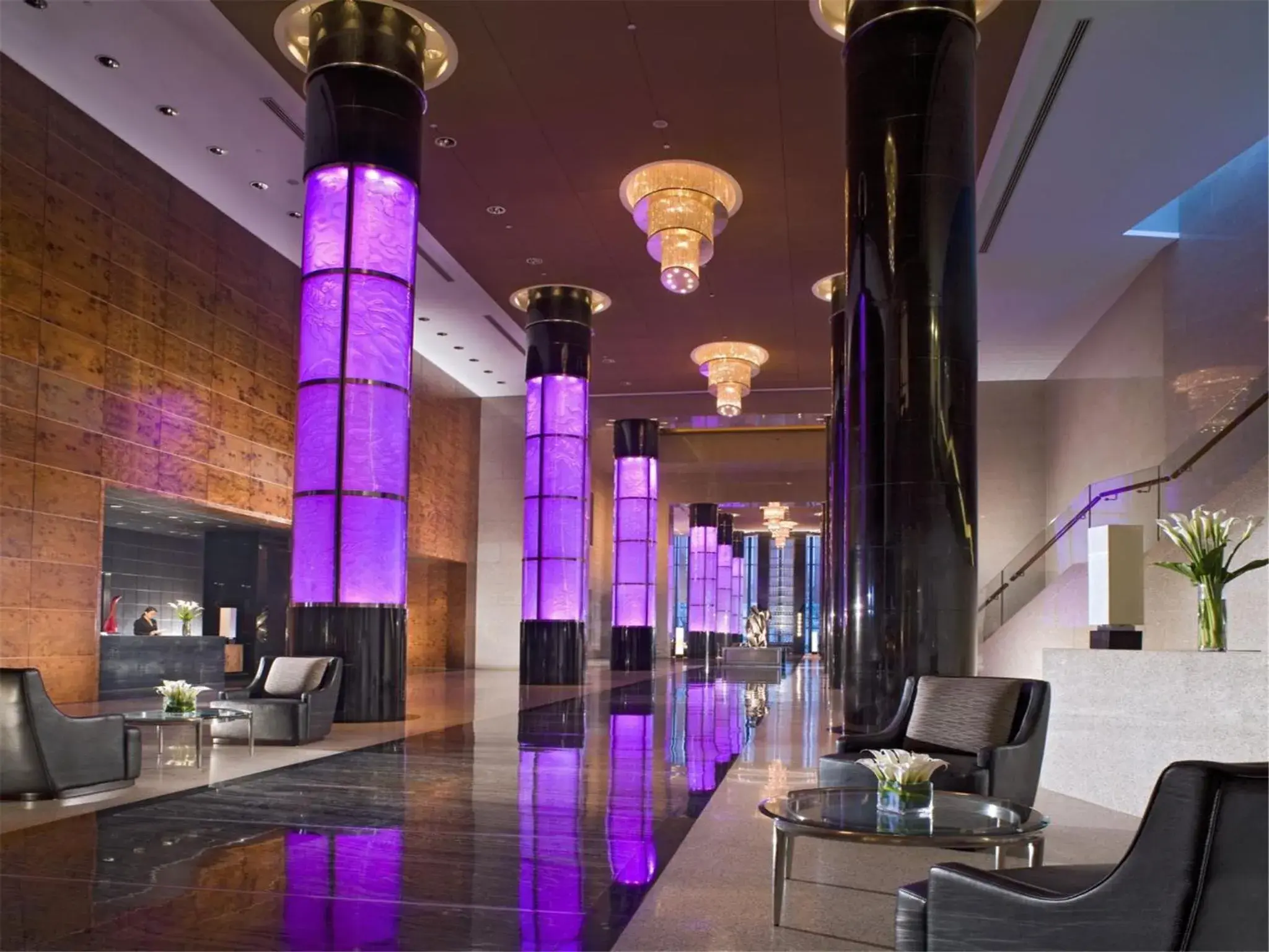 Lobby or reception in Grand Millennium Beijing Lobby or reception in Grand Millennium Beijing