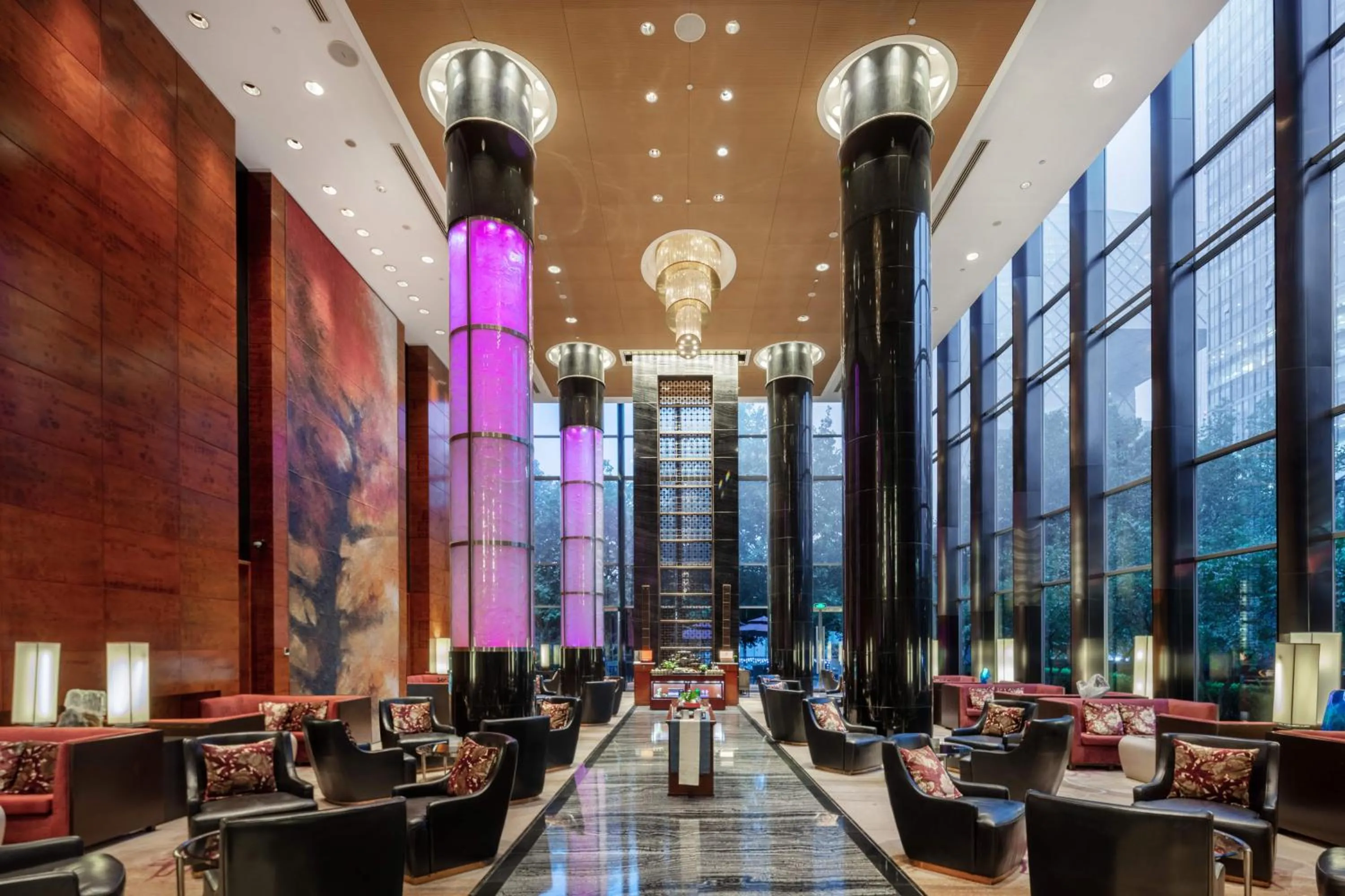 Lobby or reception in Grand Millennium Beijing
