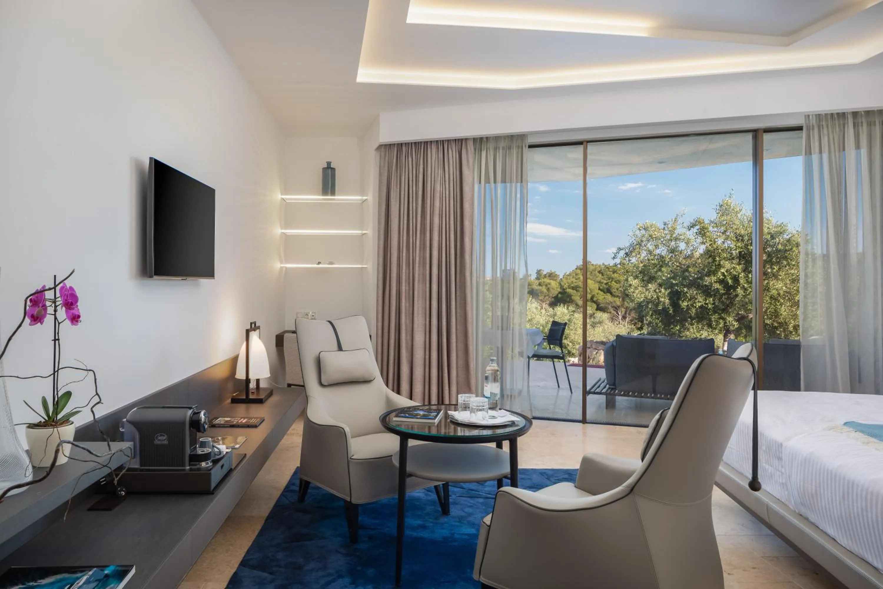 View (from property/room), Bed in Villa Nai 3.3