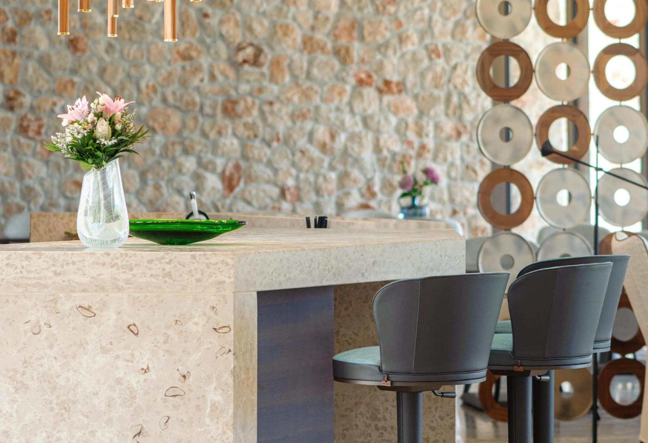 Lounge or bar in Villa Nai 3.3