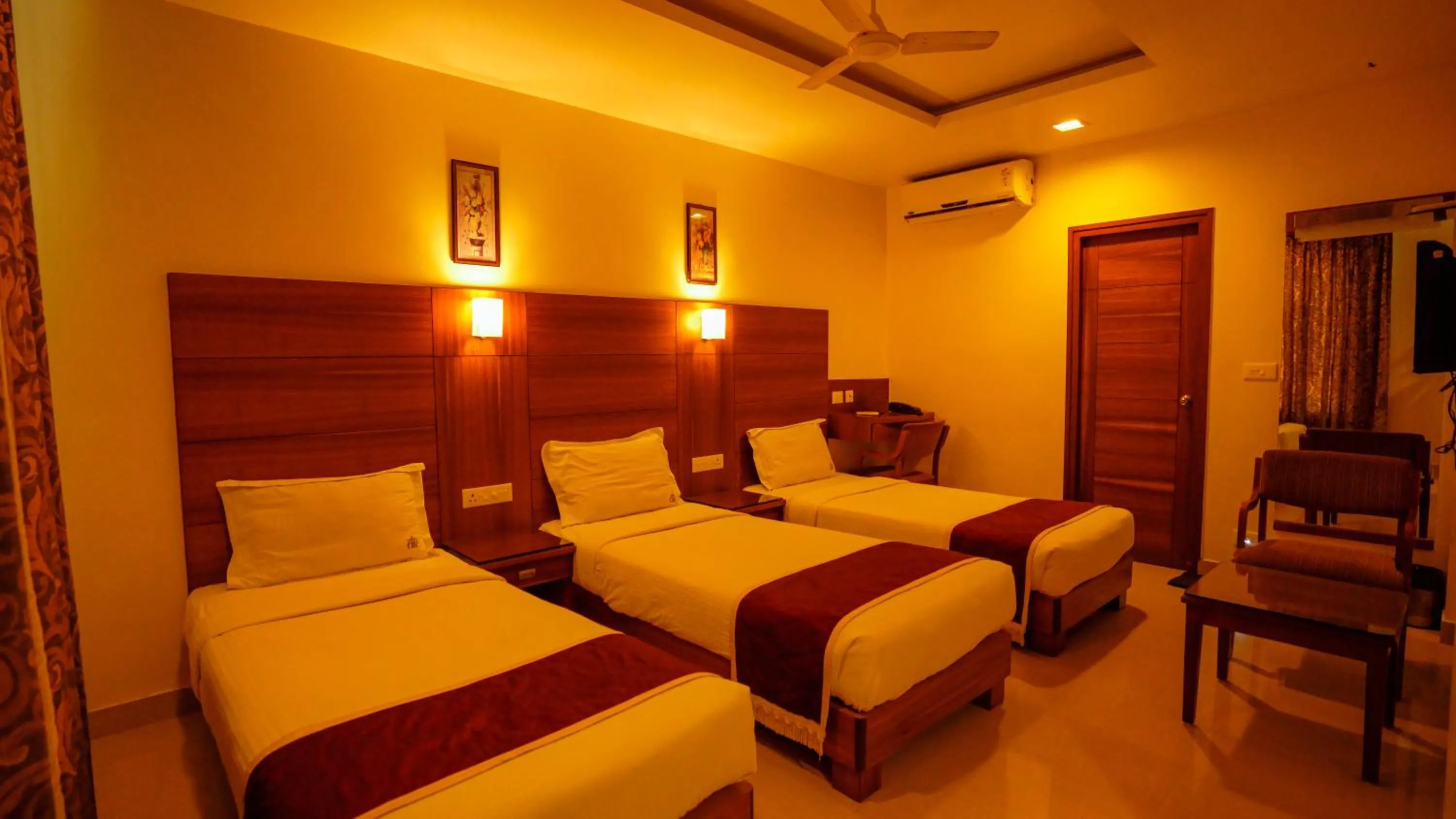 Bedroom, Bed in National Residency