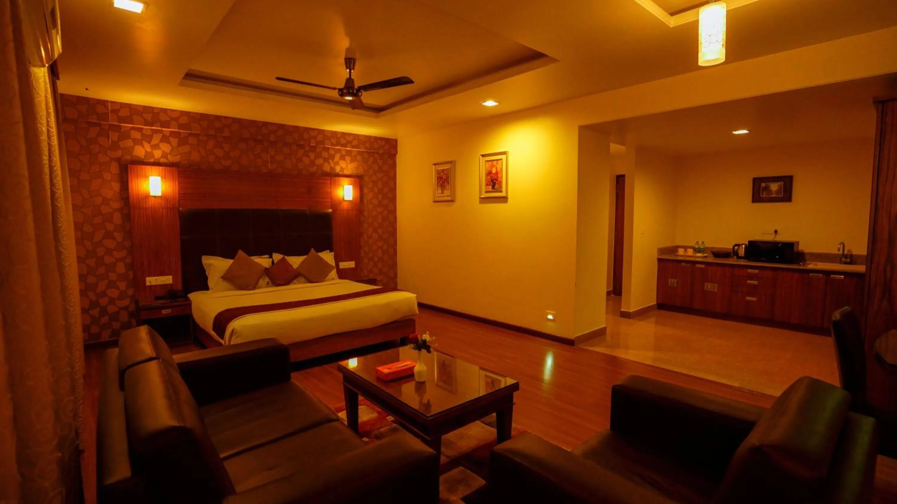 Bedroom, Bed in National Residency