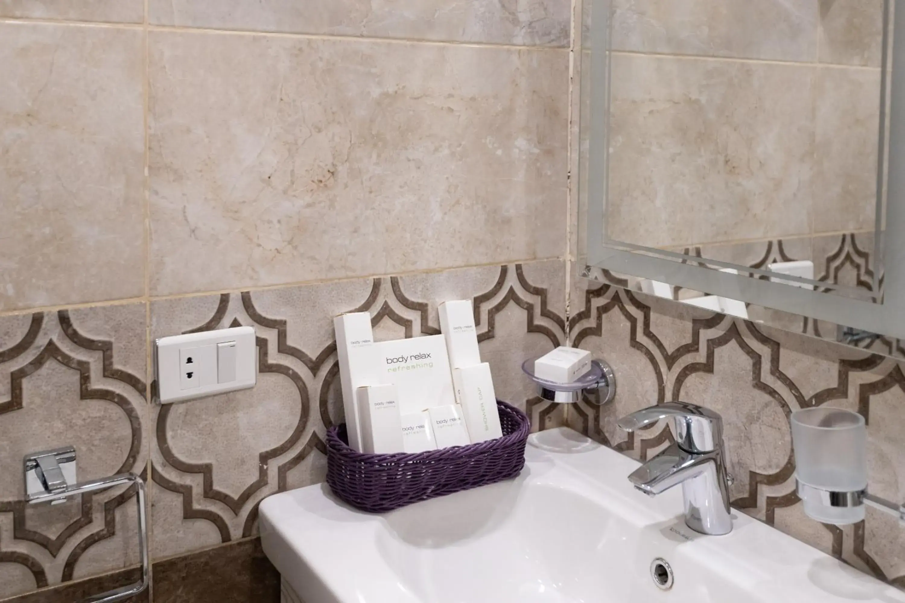 Bathroom in Mamlouk Pyramids Hotel Bathroom in Mamlouk Pyramids Hotel