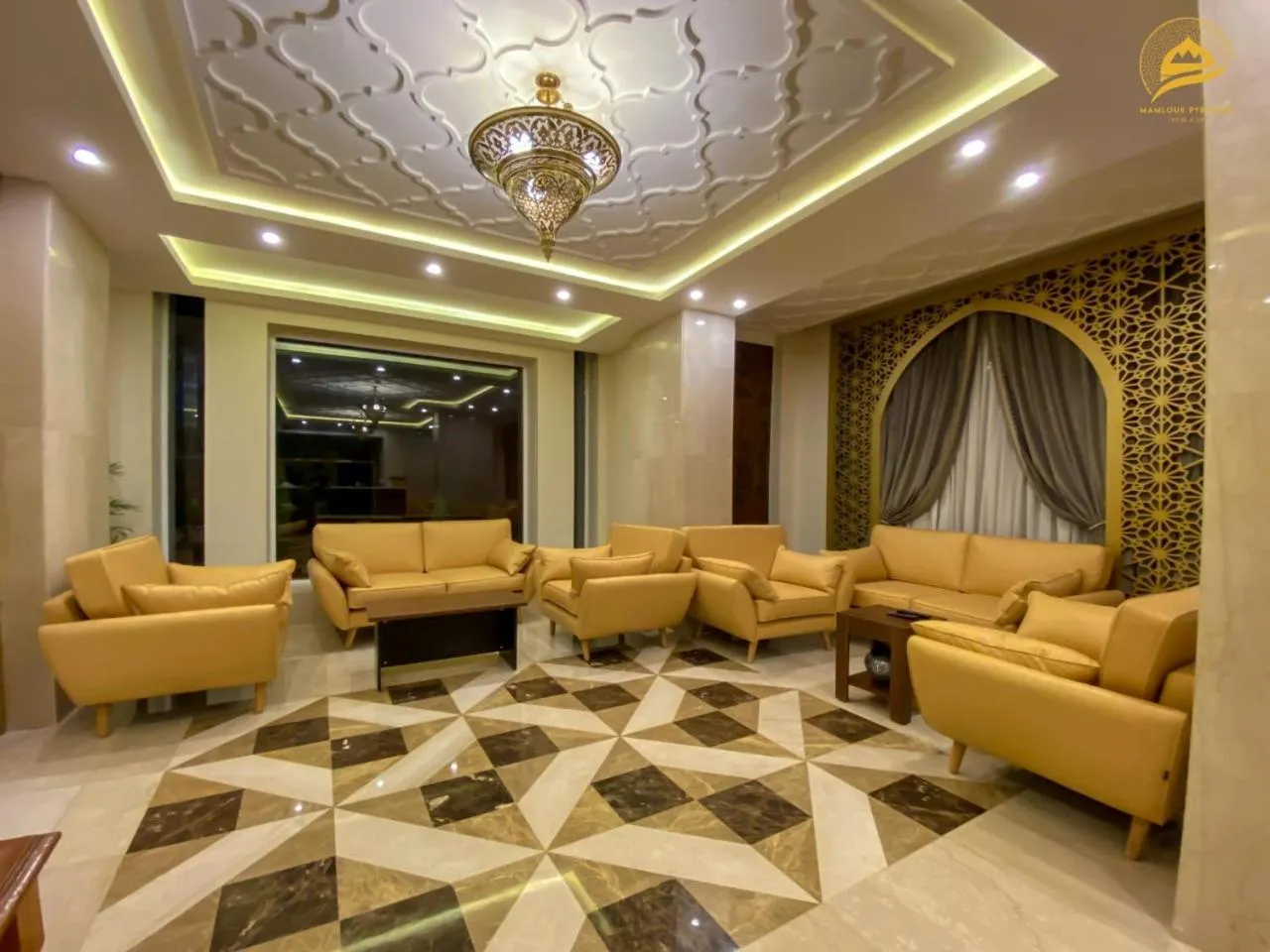 Lobby or reception in Mamlouk Pyramids Hotel