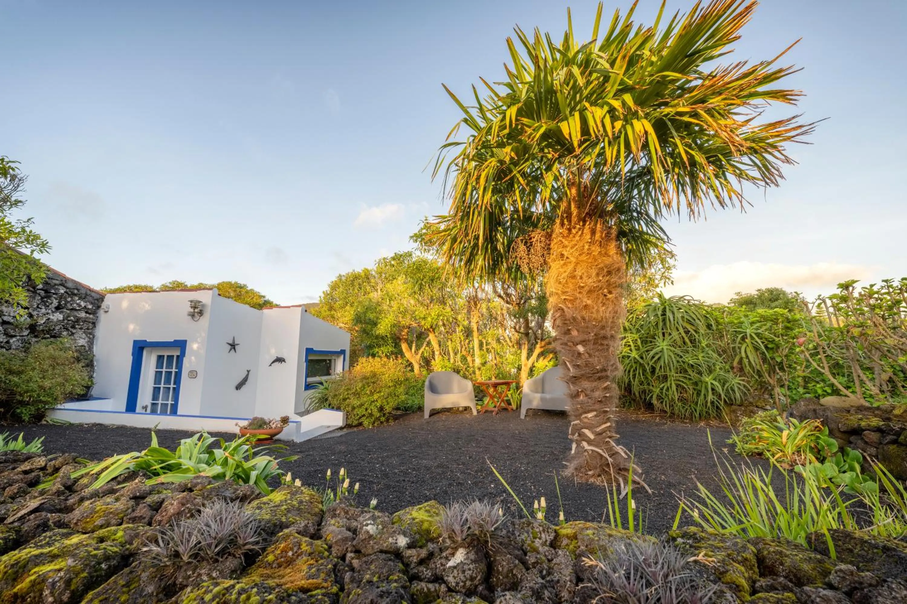 Garden view in O Zimbreiro