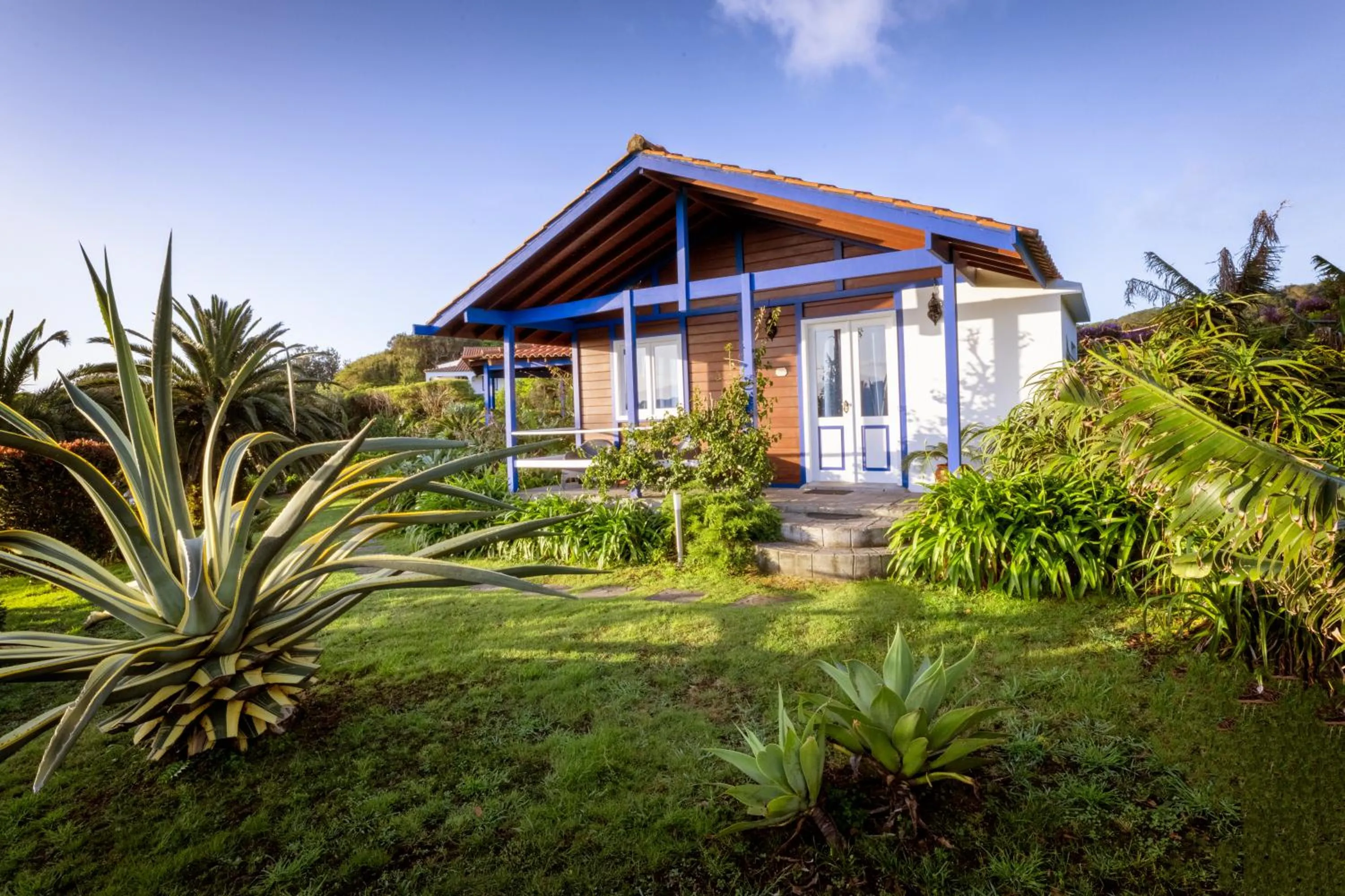 Garden view in O Zimbreiro