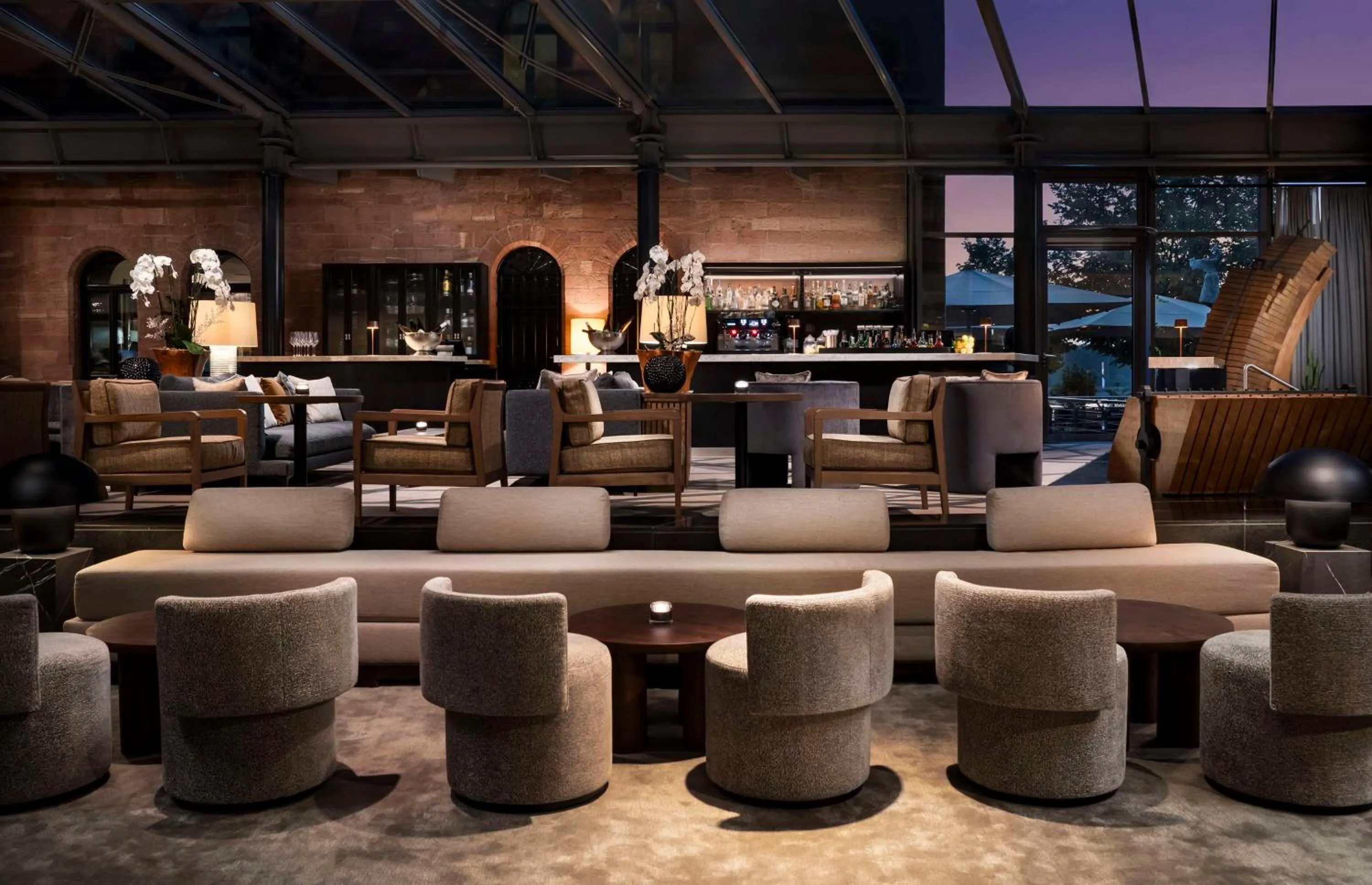 Lounge or bar in Hyatt Regency Mainz