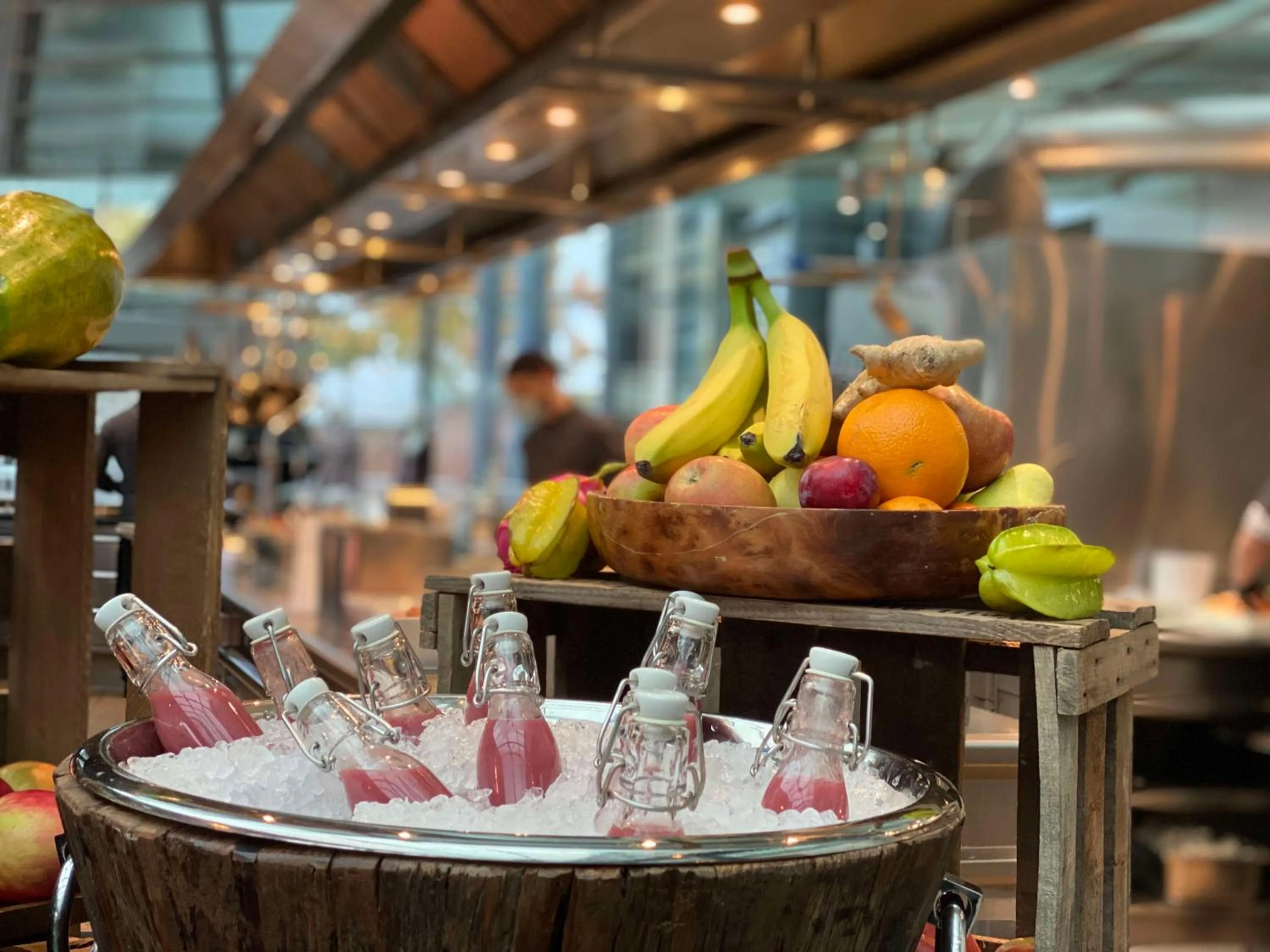 Restaurant/places to eat in Hyatt Regency Mainz